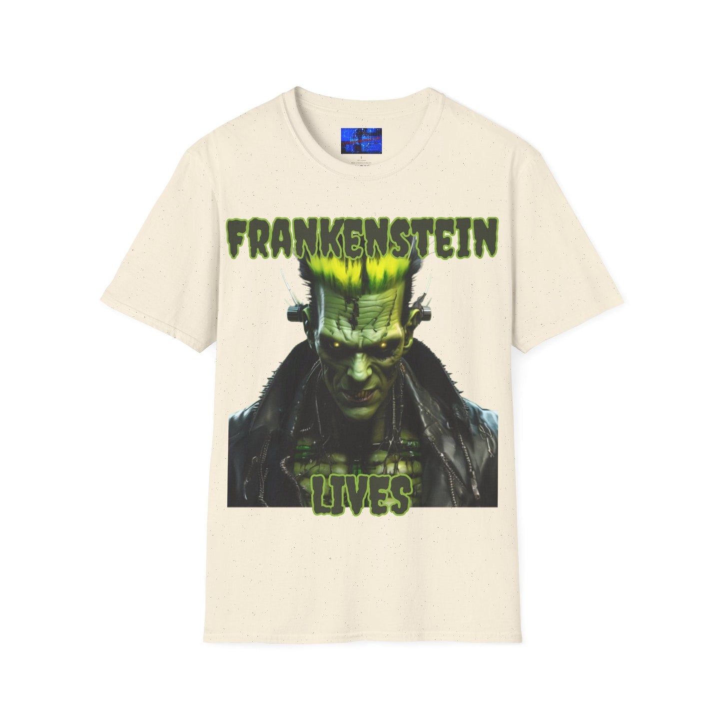 Frankenstein Lives LTcolors Unisex T-Shirt by cypherpunkgear – cypherpunkgear.com | Cypherpunk Merch