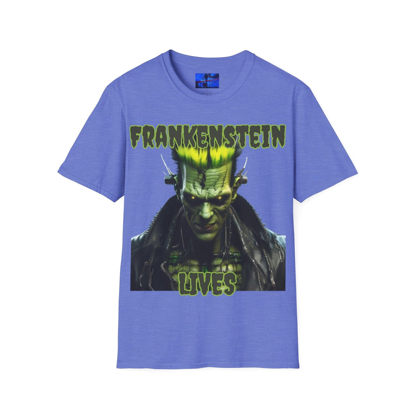 Frankenstein Lives LTcolors Unisex T-Shirt by cypherpunkgear – cypherpunkgear.com | Cypherpunk Merch