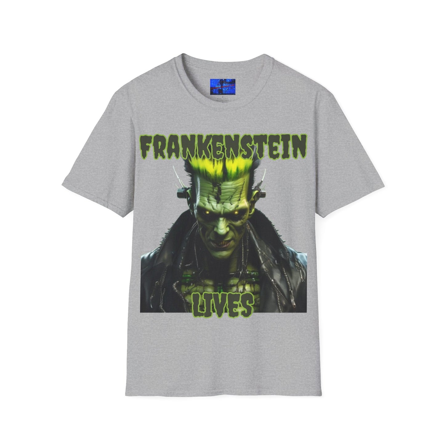 Frankenstein Lives LTcolors Unisex T-Shirt by cypherpunkgear – cypherpunkgear.com | Cypherpunk Merch