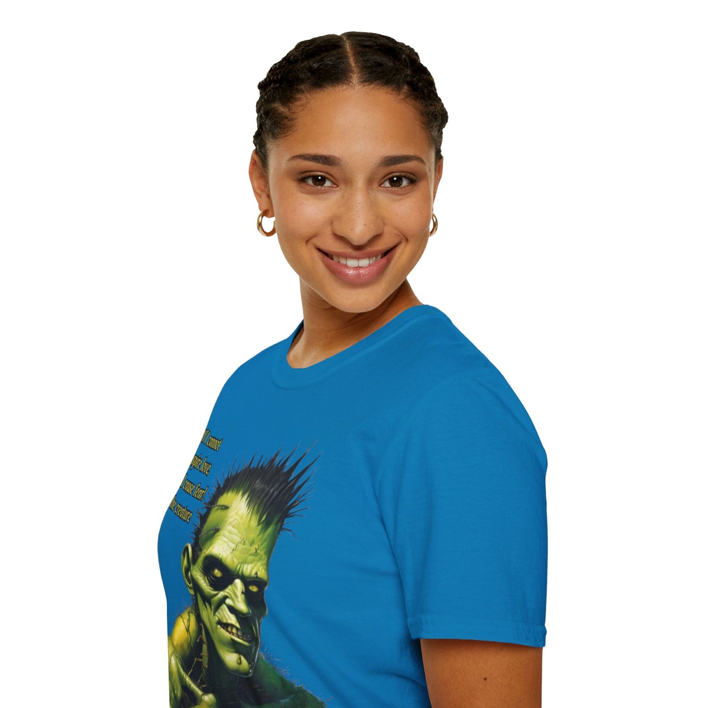 Frankenstein's Creature DKcolors Unisex T-Shirt by cypherpunkgear – cypherpunkgear.com | Cypherpunk Merch