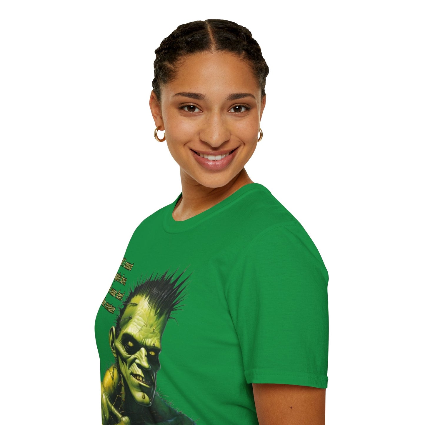 Frankenstein's Creature DKcolors Unisex T-Shirt by cypherpunkgear – cypherpunkgear.com | Cypherpunk Merch
