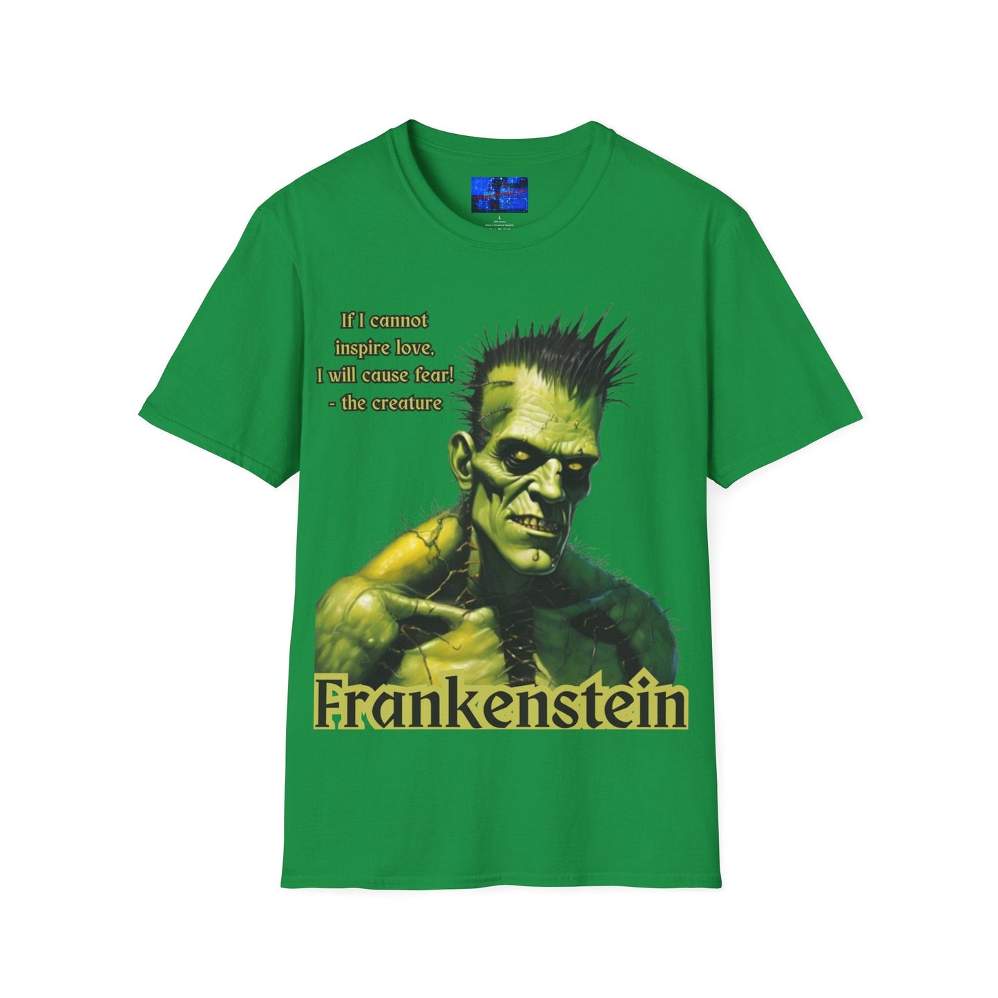 Frankenstein's Creature DKcolors Unisex T-Shirt by cypherpunkgear – cypherpunkgear.com | Cypherpunk Merch