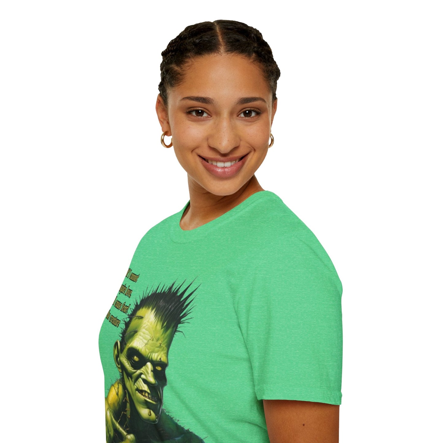 Frankenstein's Creature DKcolors Unisex T-Shirt by cypherpunkgear – cypherpunkgear.com | Cypherpunk Merch