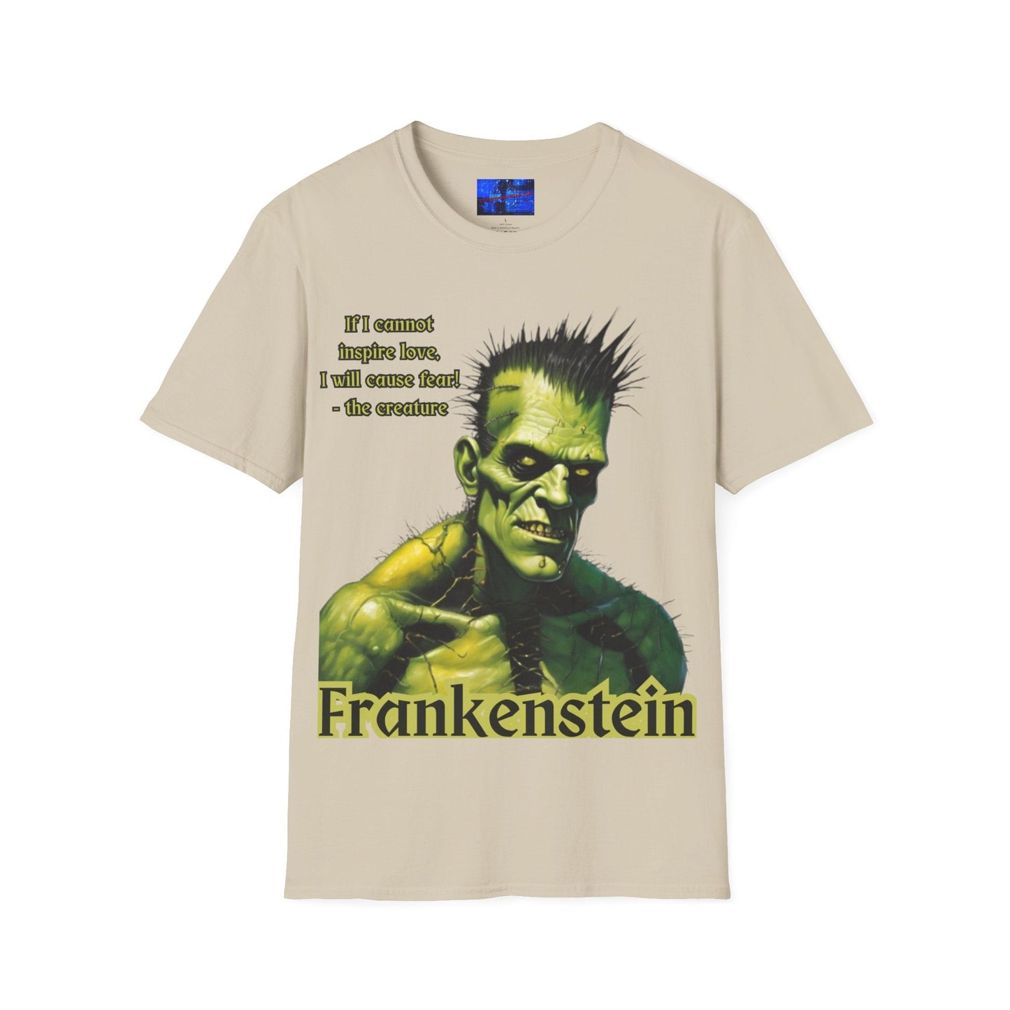 Frankenstein's Creature LTcolors Unisex T-Shirt by cypherpunkgear – cypherpunkgear.com | Cypherpunk Merch