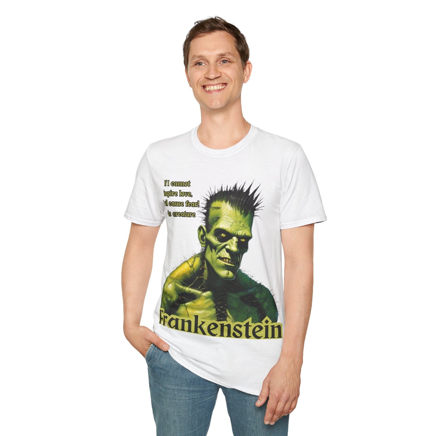 Frankenstein's Creature LTcolors Unisex T-Shirt by cypherpunkgear – cypherpunkgear.com | Cypherpunk Merch