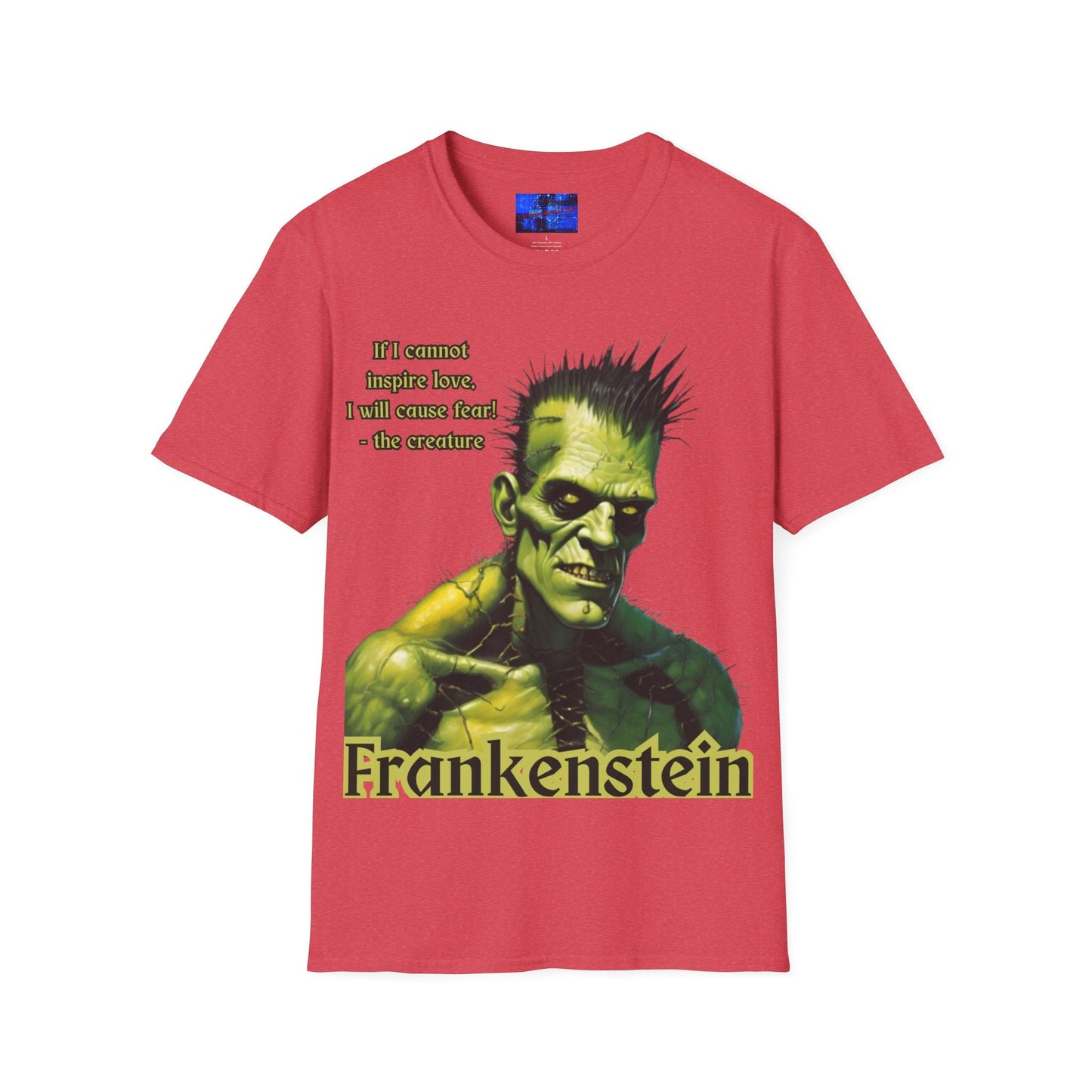 Frankenstein's Creature LTcolors Unisex T-Shirt by cypherpunkgear – cypherpunkgear.com | Cypherpunk Merch