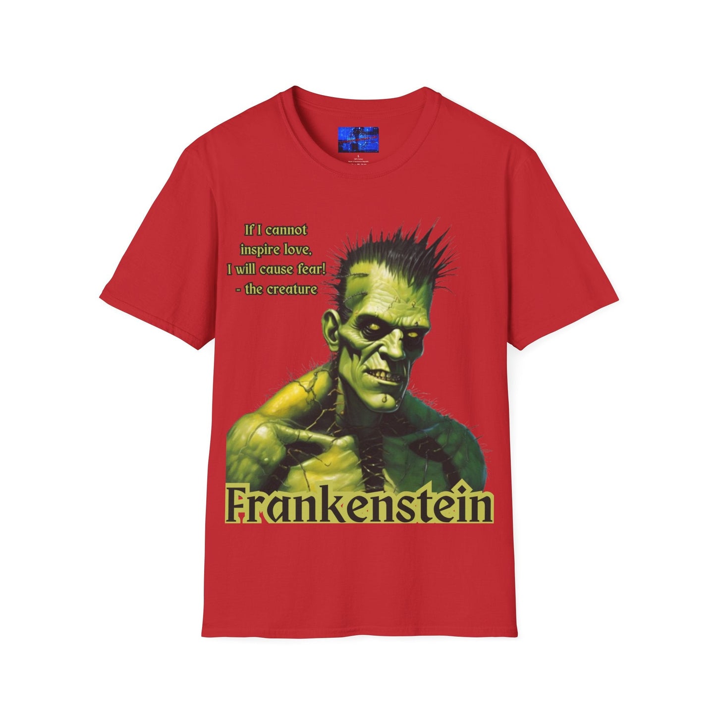 Frankenstein's Creature LTcolors Unisex T-Shirt by cypherpunkgear – cypherpunkgear.com | Cypherpunk Merch