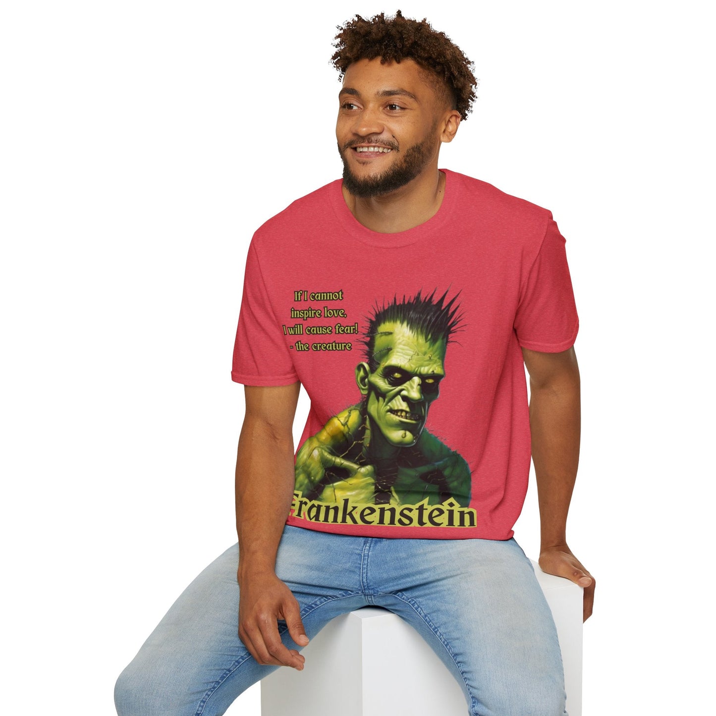 Frankenstein's Creature LTcolors Unisex T-Shirt by cypherpunkgear – cypherpunkgear.com | Cypherpunk Merch