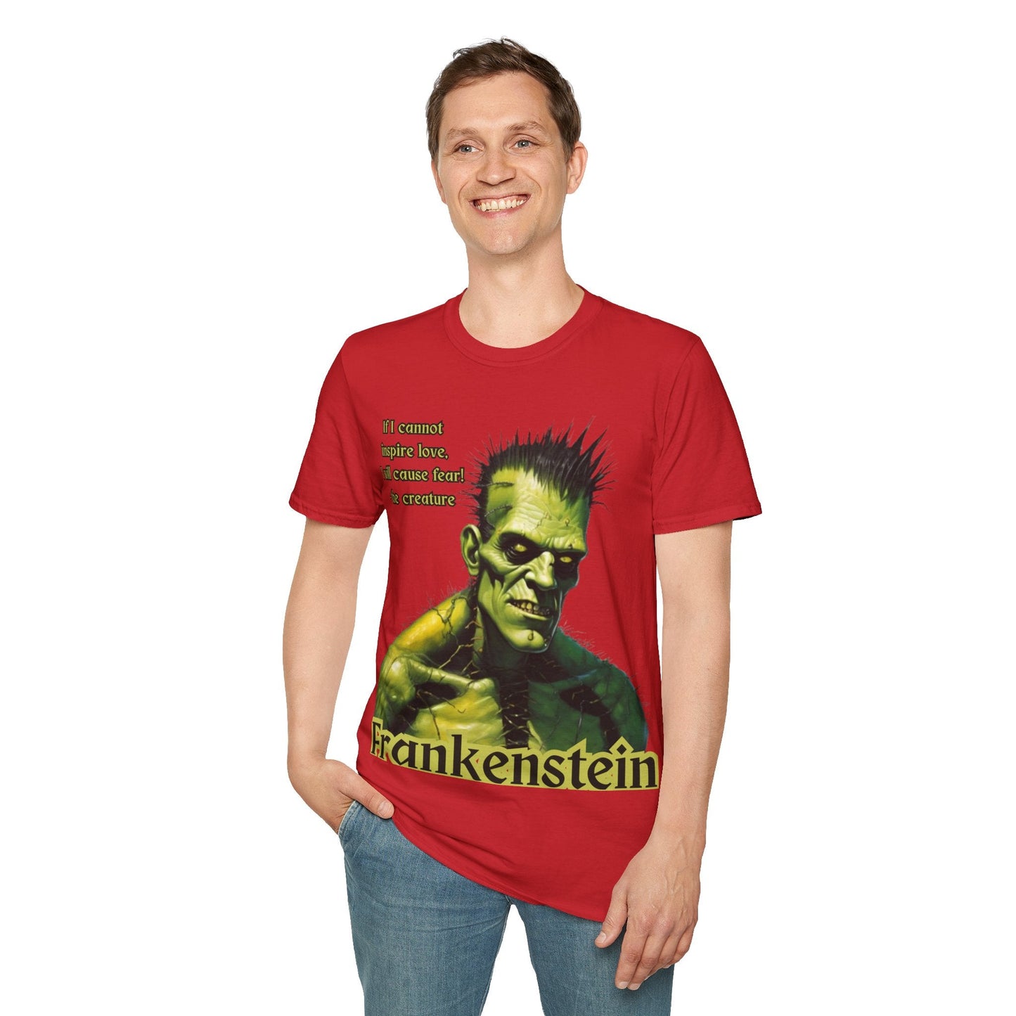 Frankenstein's Creature LTcolors Unisex T-Shirt by cypherpunkgear – cypherpunkgear.com | Cypherpunk Merch