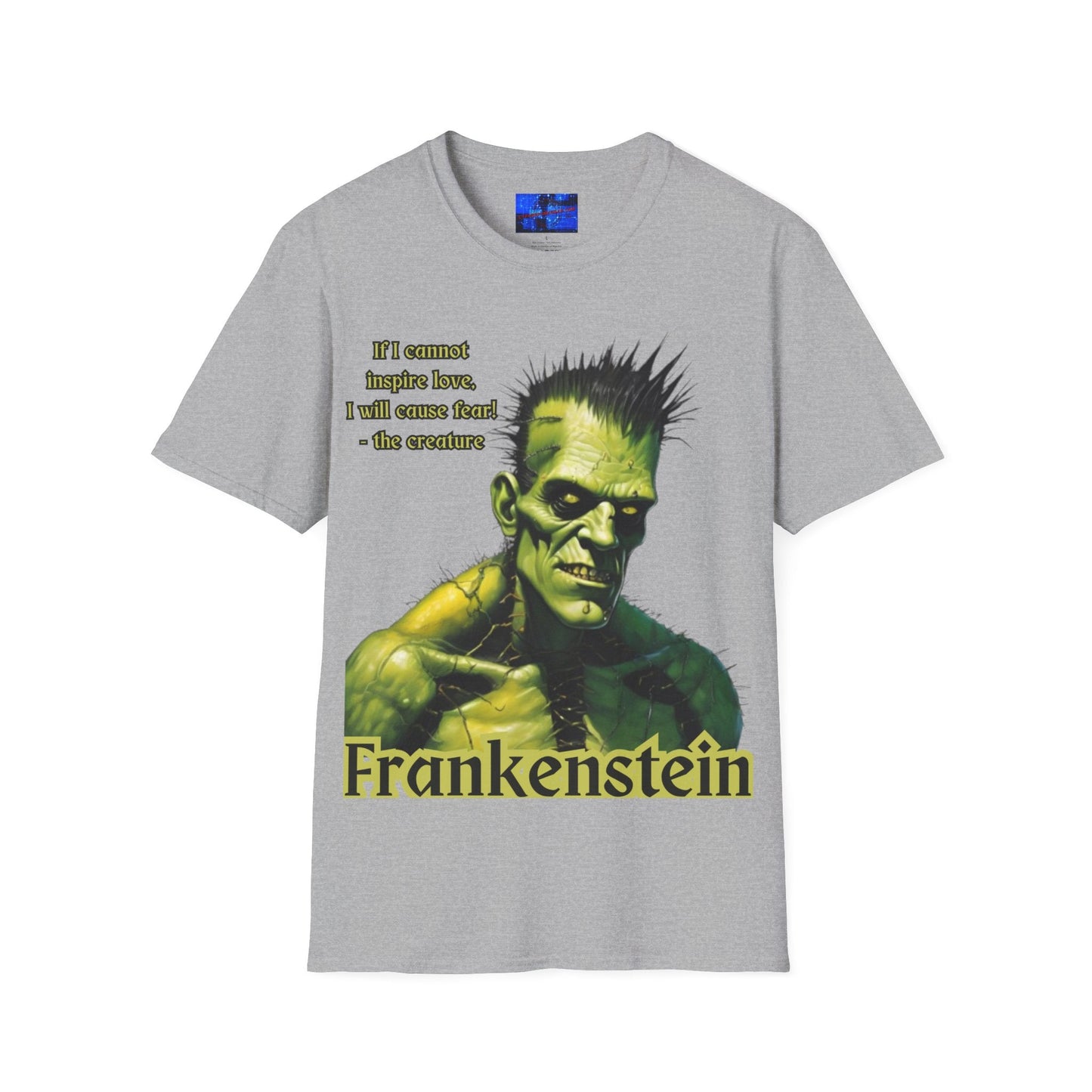 Frankenstein's Creature LTcolors Unisex T-Shirt by cypherpunkgear – cypherpunkgear.com | Cypherpunk Merch