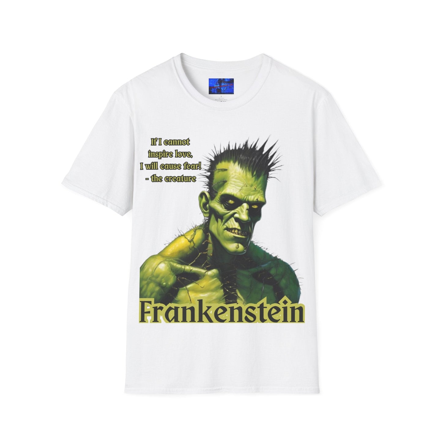 Frankenstein's Creature LTcolors Unisex T-Shirt by cypherpunkgear – cypherpunkgear.com | Cypherpunk Merch