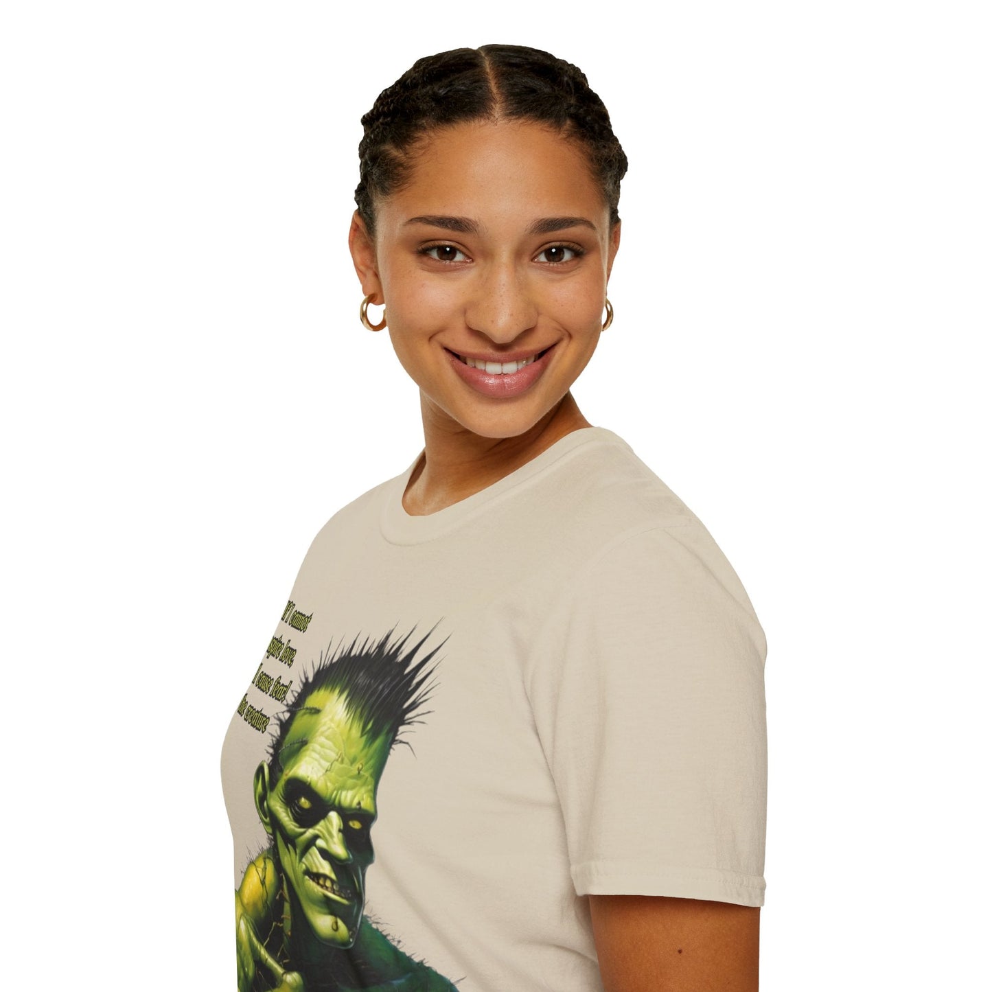 Frankenstein's Creature LTcolors Unisex T-Shirt by cypherpunkgear – cypherpunkgear.com | Cypherpunk Merch
