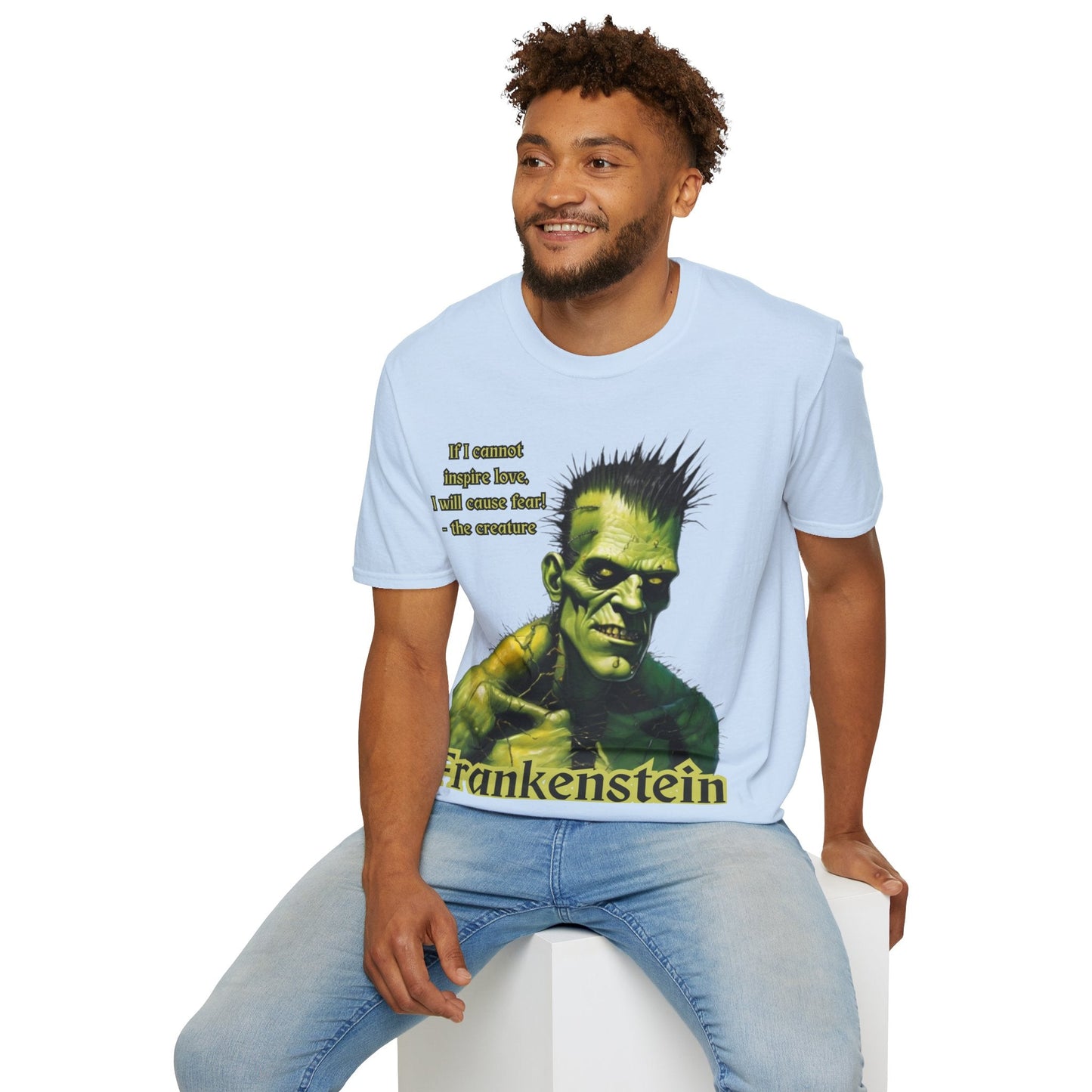Frankenstein's Creature LTcolors Unisex T-Shirt by cypherpunkgear – cypherpunkgear.com | Cypherpunk Merch