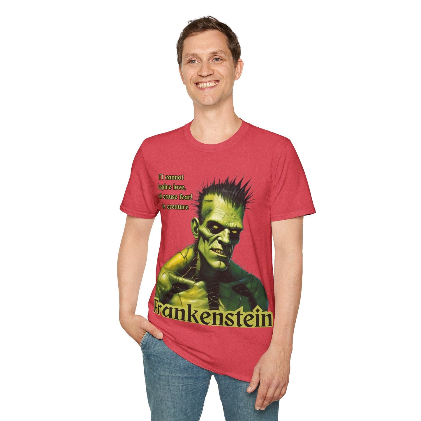 Frankenstein's Creature LTcolors Unisex T-Shirt by cypherpunkgear – cypherpunkgear.com | Cypherpunk Merch