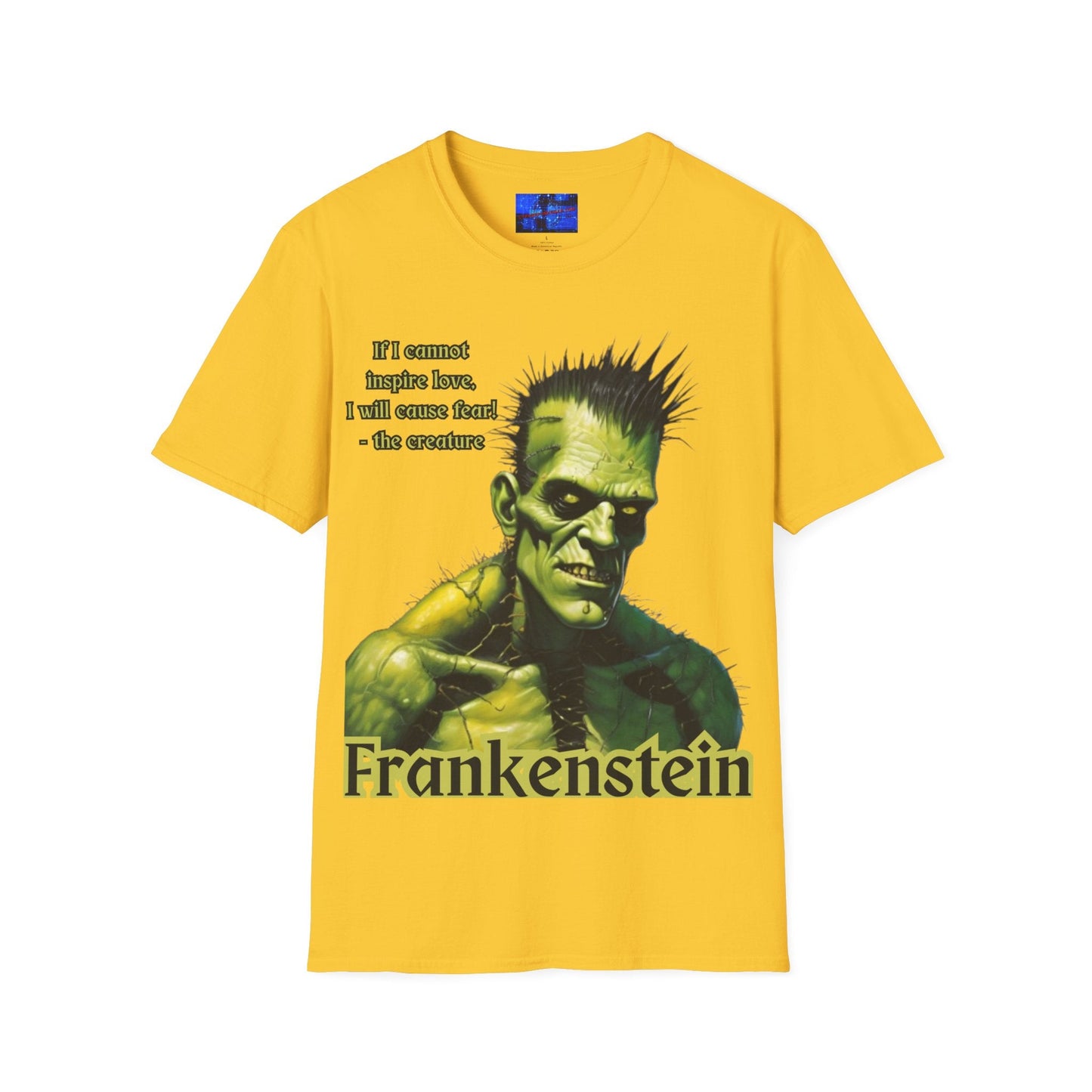Frankenstein's Creature LTcolors Unisex T-Shirt by cypherpunkgear – cypherpunkgear.com | Cypherpunk Merch