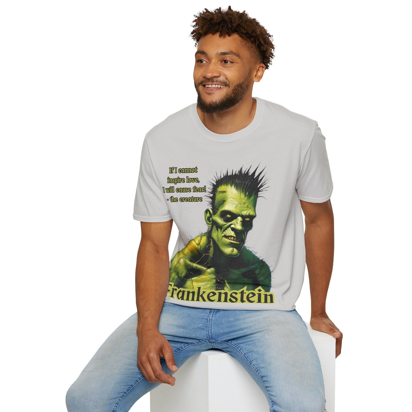 Frankenstein's Creature LTcolors Unisex T-Shirt by cypherpunkgear – cypherpunkgear.com | Cypherpunk Merch