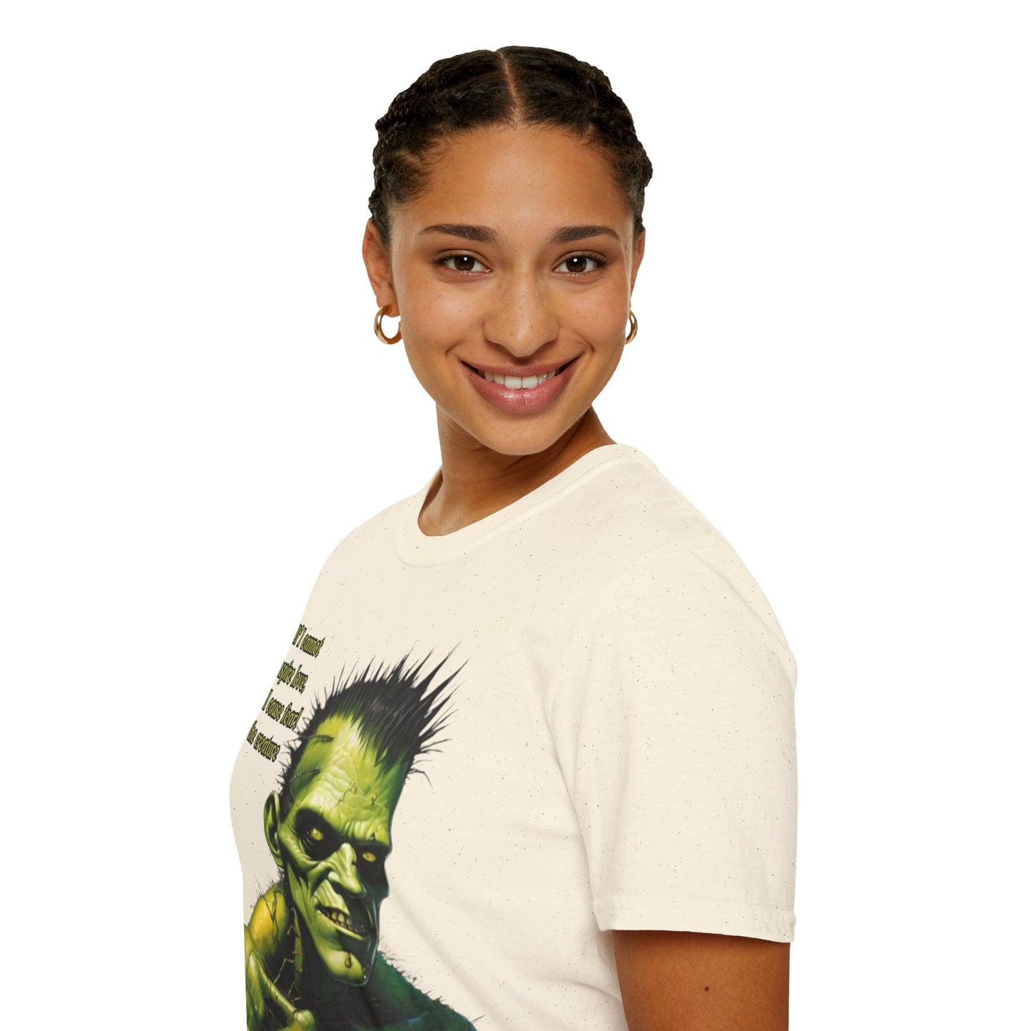 Frankenstein's Creature LTcolors Unisex T-Shirt by cypherpunkgear – cypherpunkgear.com | Cypherpunk Merch