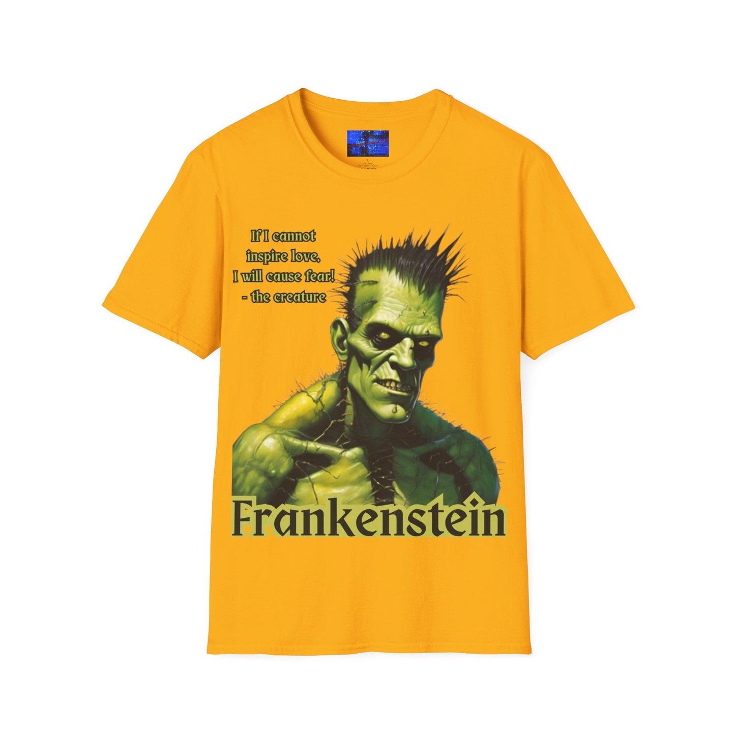 Frankenstein's Creature LTcolors Unisex T-Shirt by cypherpunkgear – cypherpunkgear.com | Cypherpunk Merch