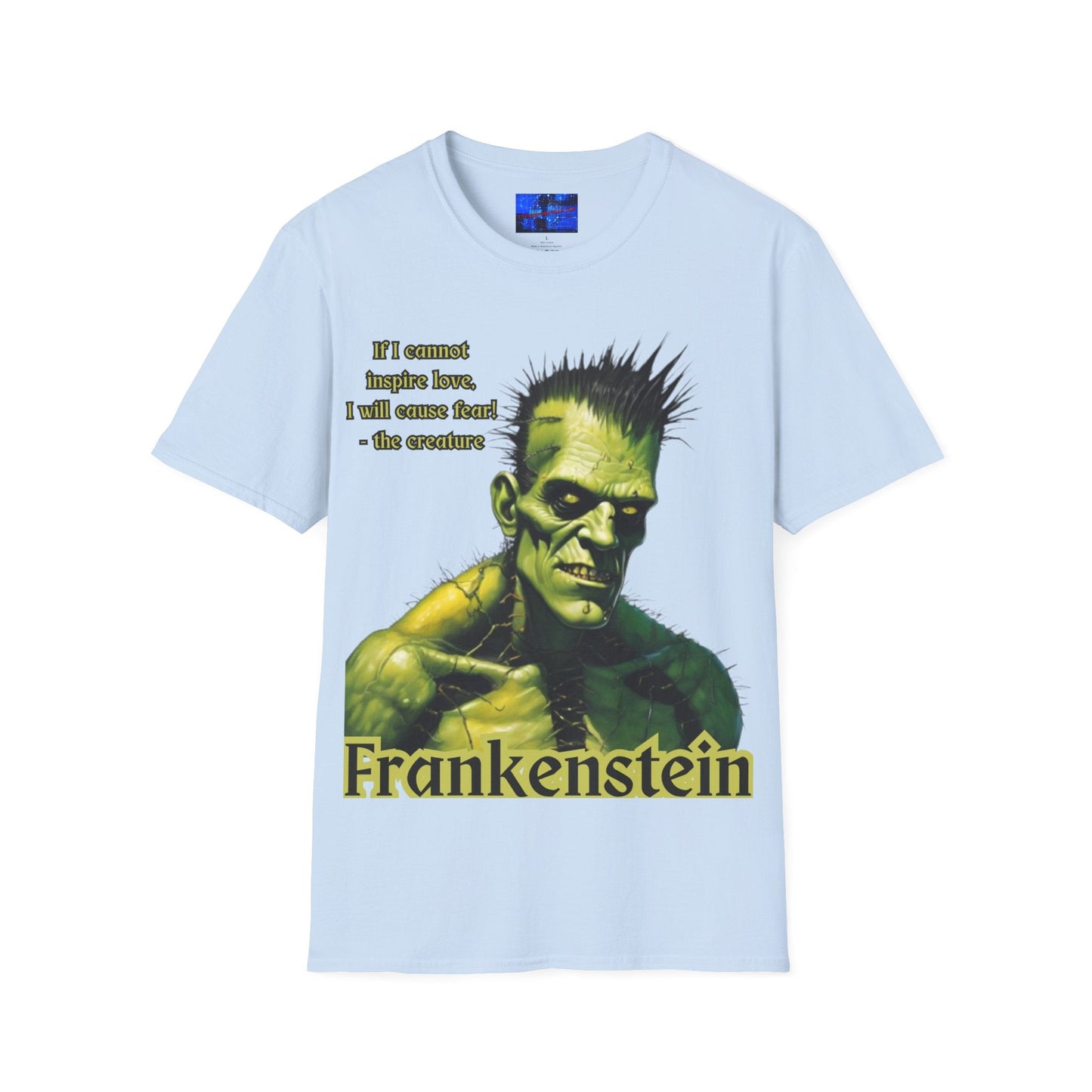 Frankenstein's Creature LTcolors Unisex T-Shirt by cypherpunkgear – cypherpunkgear.com | Cypherpunk Merch