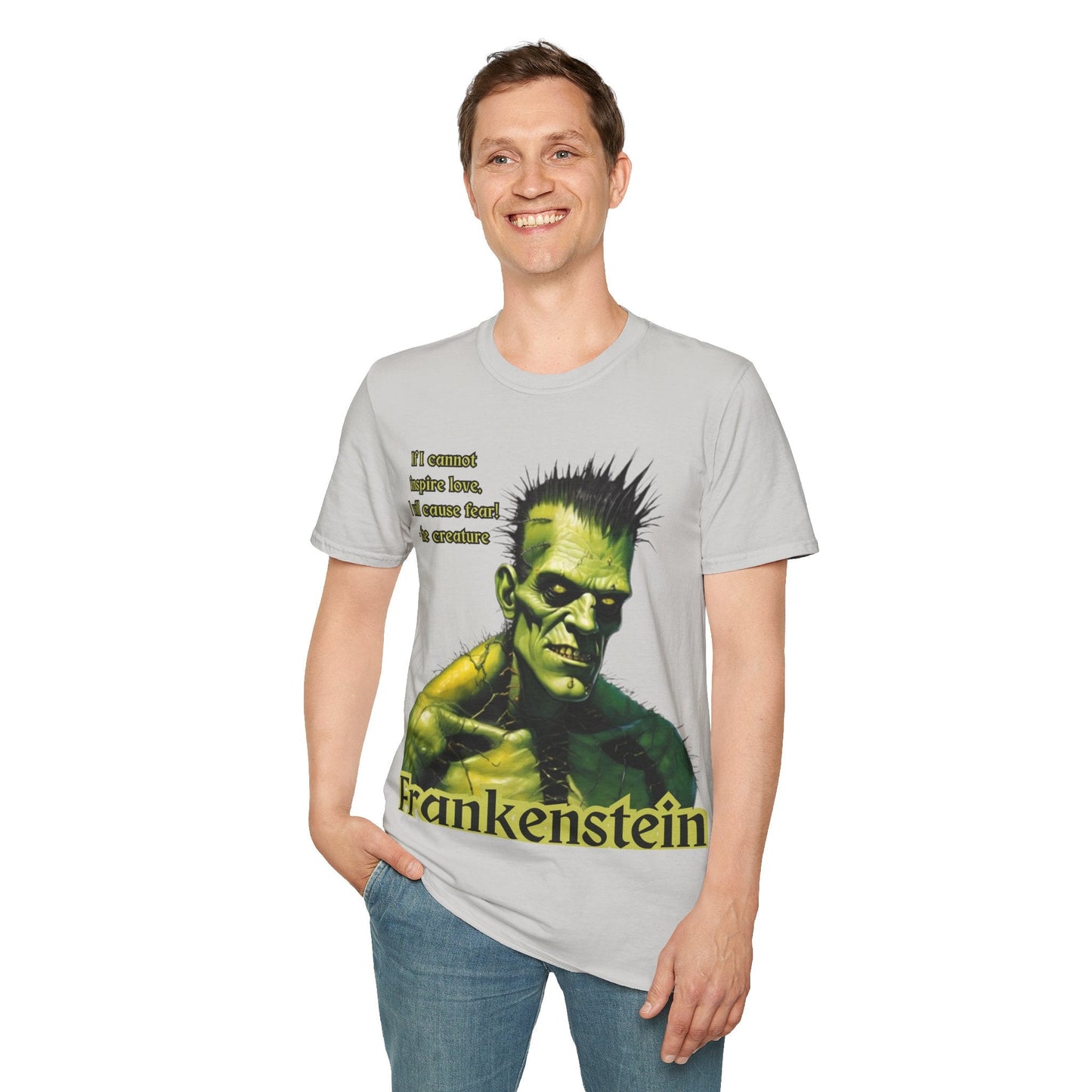 Frankenstein's Creature LTcolors Unisex T-Shirt by cypherpunkgear – cypherpunkgear.com | Cypherpunk Merch