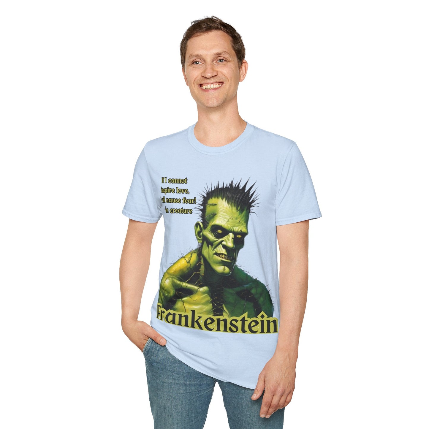 Frankenstein's Creature LTcolors Unisex T-Shirt by cypherpunkgear – cypherpunkgear.com | Cypherpunk Merch