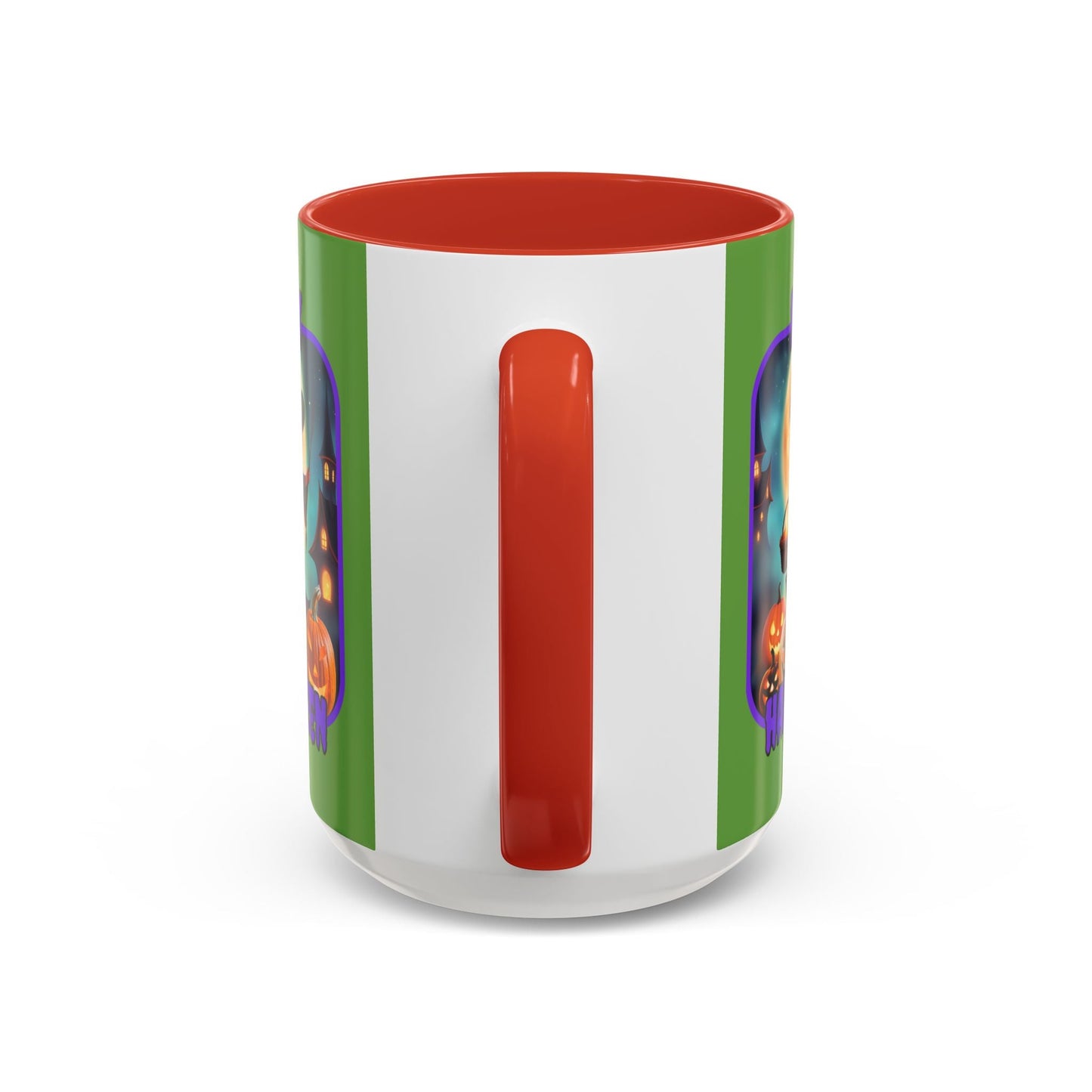 Happy Halloween Little Witch PRfont Accent Mug by cypherpunkgear – cypherpunkgear.com | Cypherpunk Merch