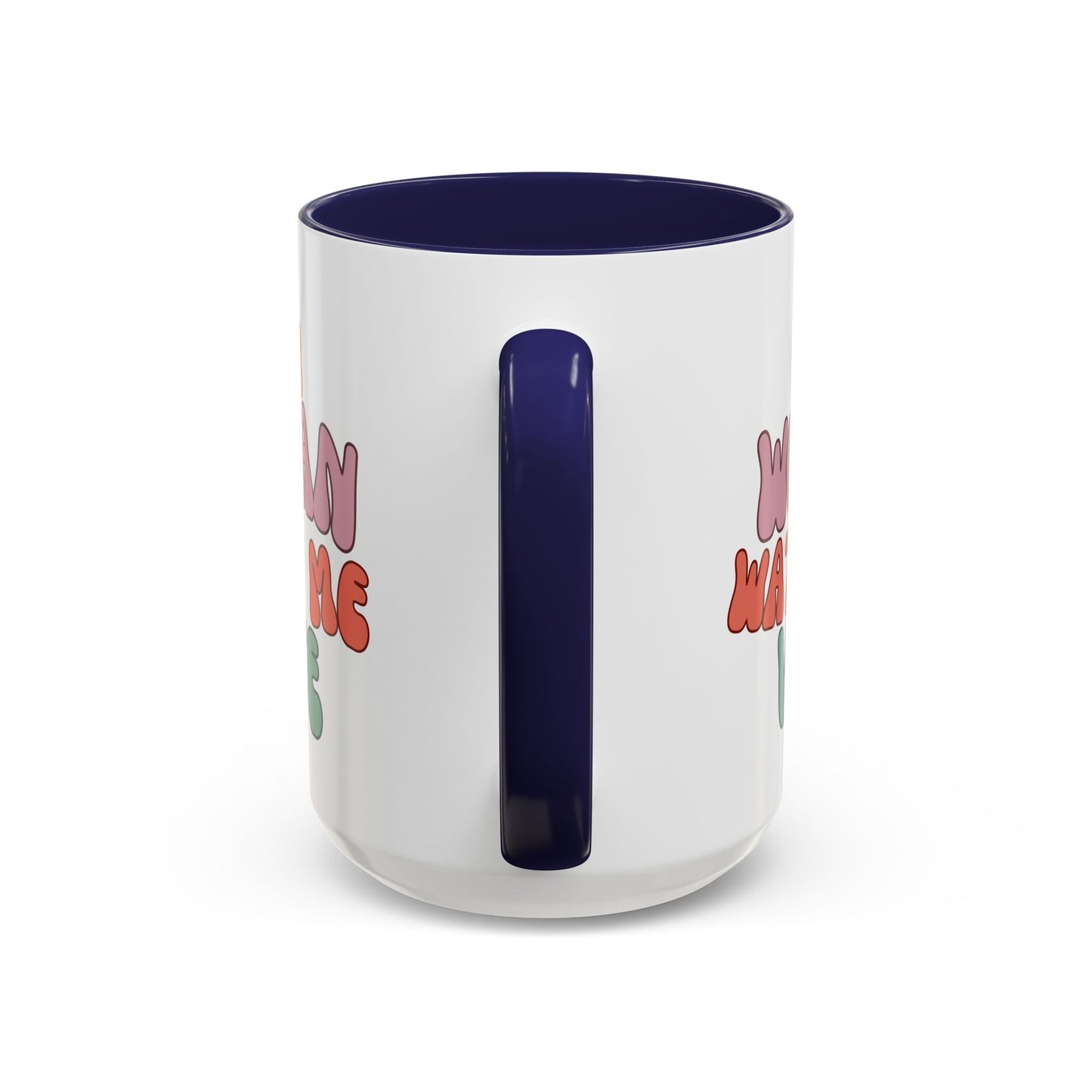 I Am Woman Watch Me Vote Accent Mug by cypherpunkgear – cypherpunkgear.com | Cypherpunk Merch