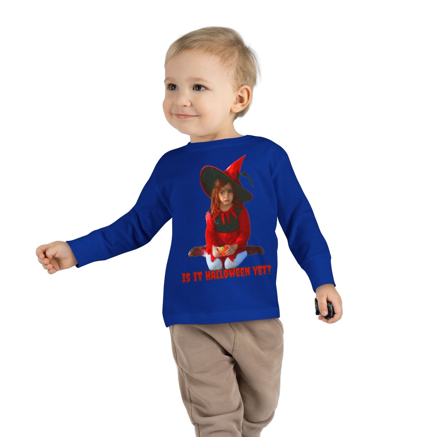 Is it Halloween yet? Toddler Long Sleeve Tee by cypherpunkgear – cypherpunkgear.com | Cypherpunk Merch