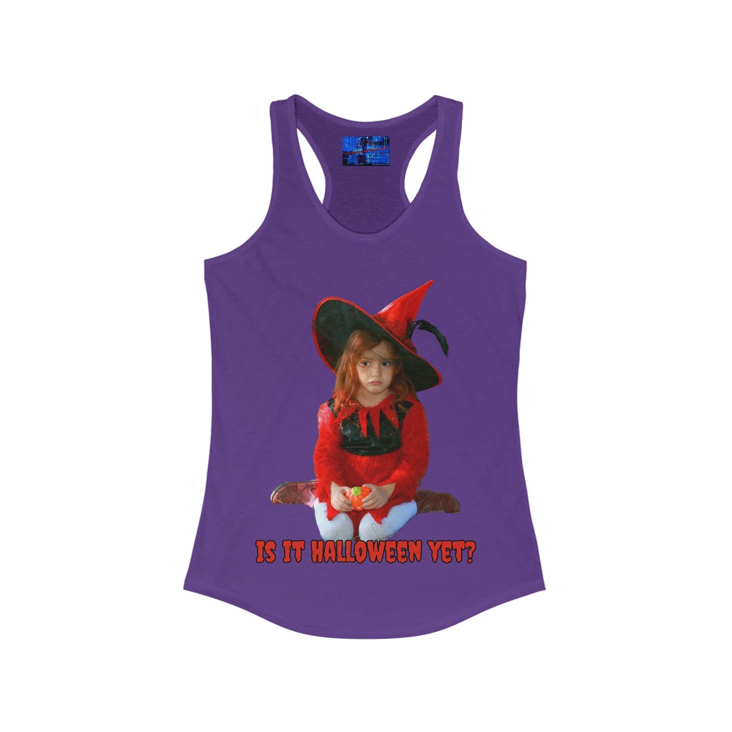 Is it Halloween yet? Women's Racerback Tank Top by cypherpunkgear – cypherpunkgear.com | Cypherpunk Merch
