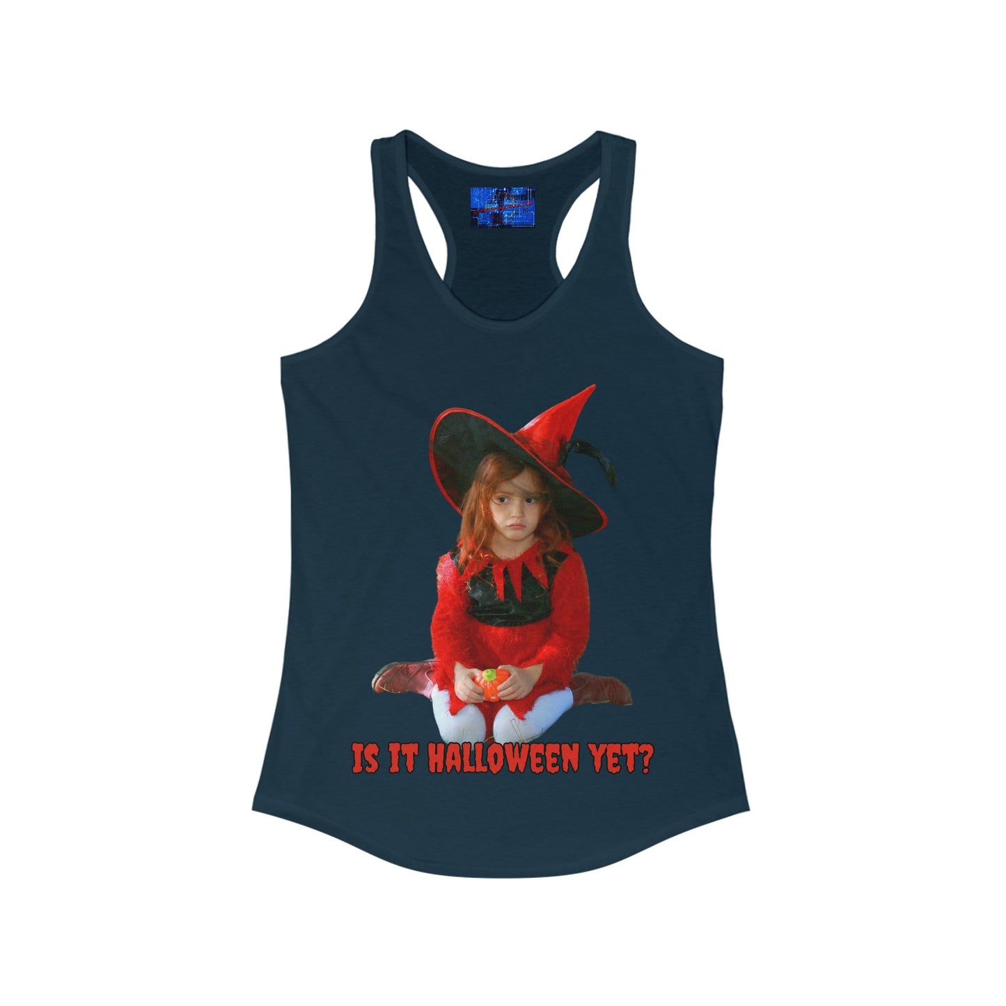 Is it Halloween yet? Women's Racerback Tank Top by cypherpunkgear – cypherpunkgear.com | Cypherpunk Merch