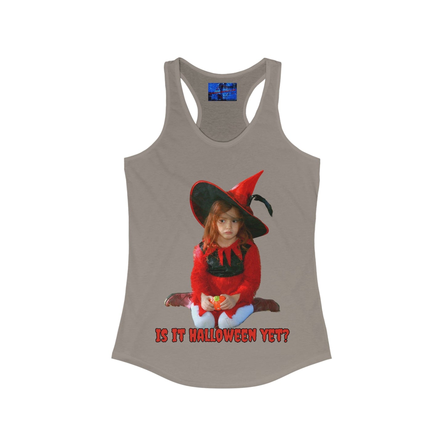 Is it Halloween yet? Women's Racerback Tank Top by cypherpunkgear – cypherpunkgear.com | Cypherpunk Merch