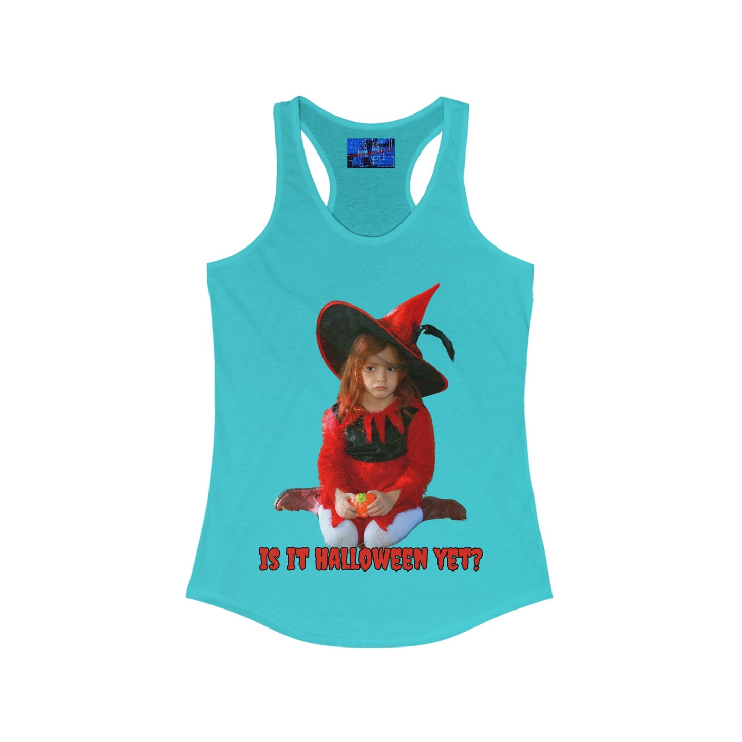 Is it Halloween yet? Women's Racerback Tank Top by cypherpunkgear – cypherpunkgear.com | Cypherpunk Merch