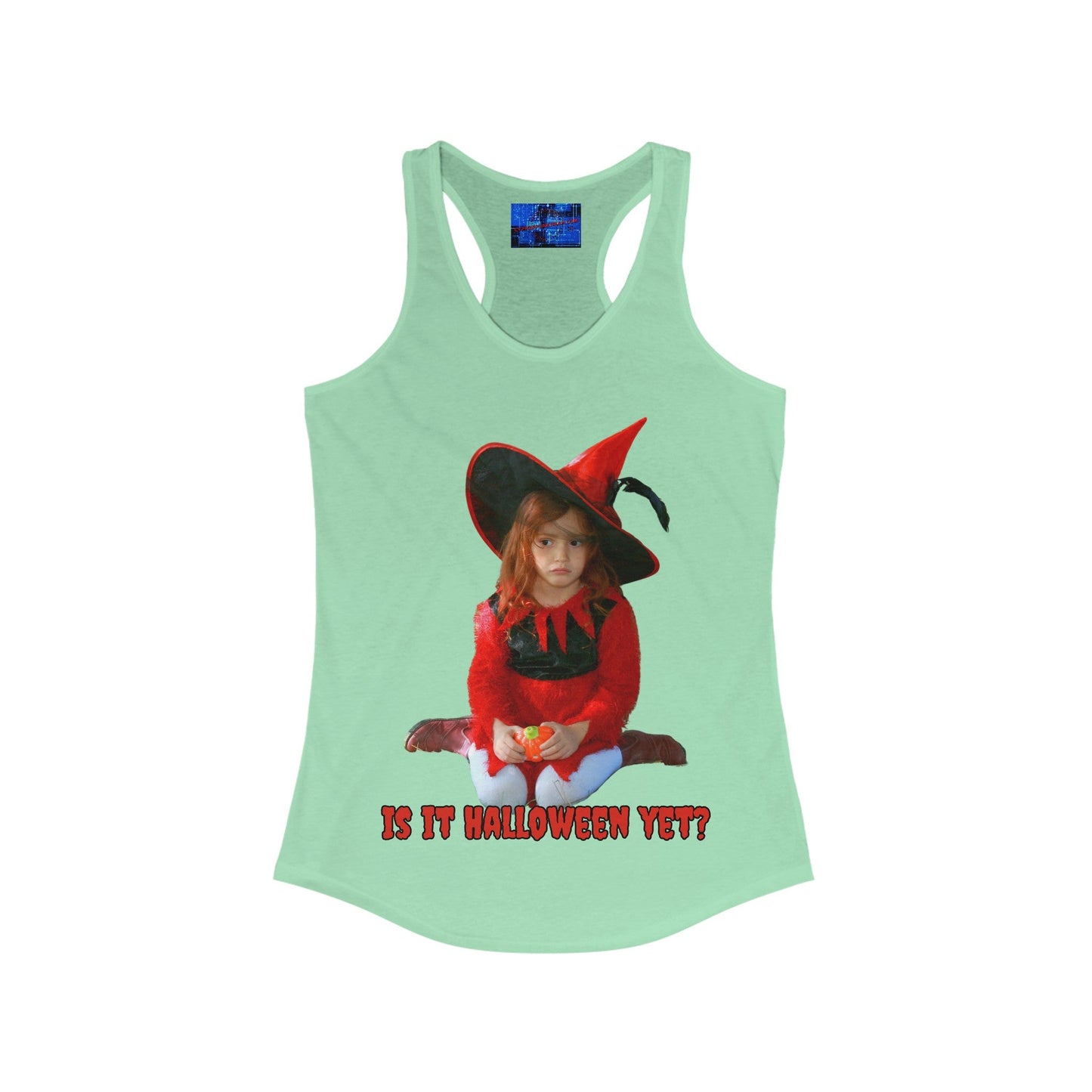 Is it Halloween yet? Women's Racerback Tank Top by cypherpunkgear – cypherpunkgear.com | Cypherpunk Merch
