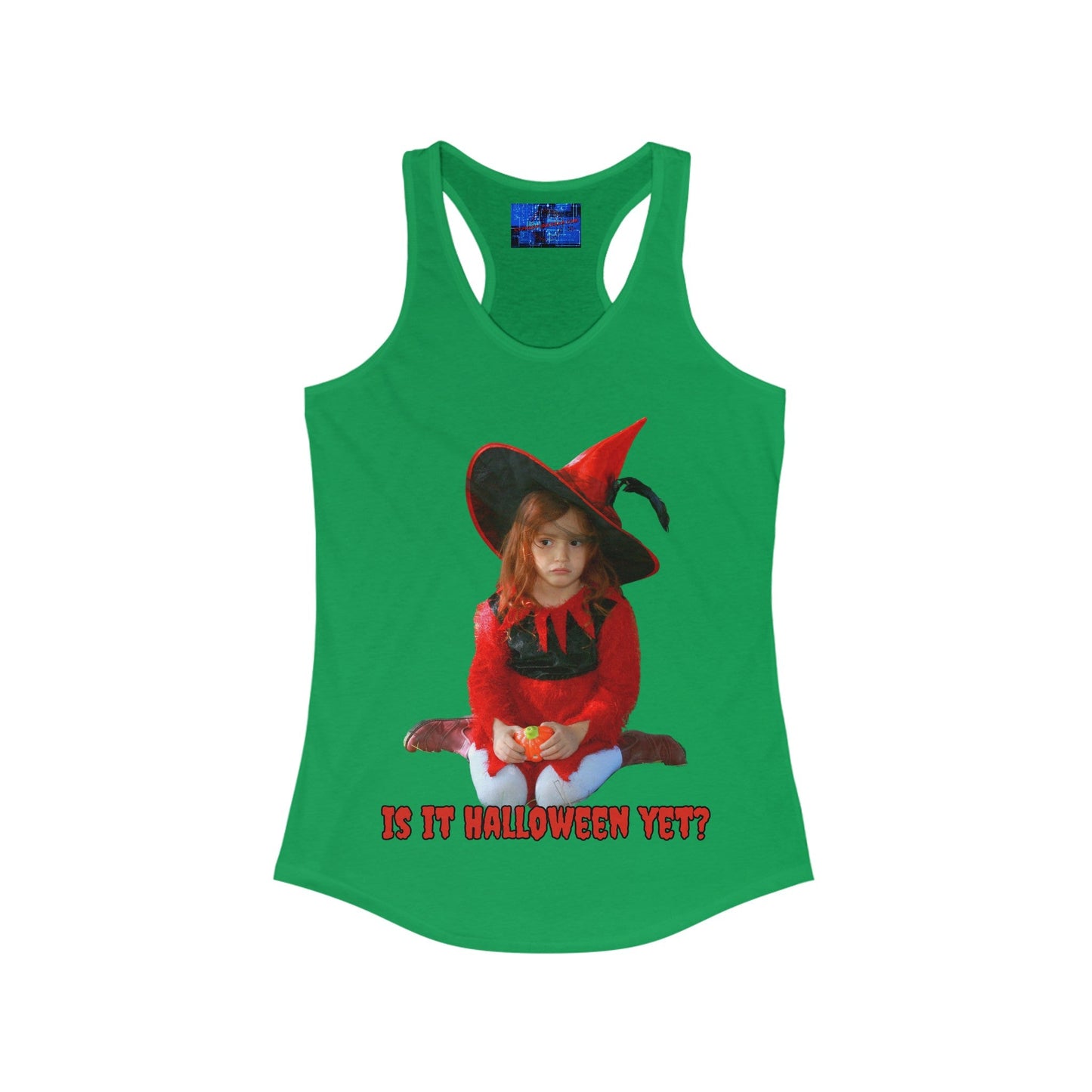 Is it Halloween yet? Women's Racerback Tank Top by cypherpunkgear – cypherpunkgear.com | Cypherpunk Merch