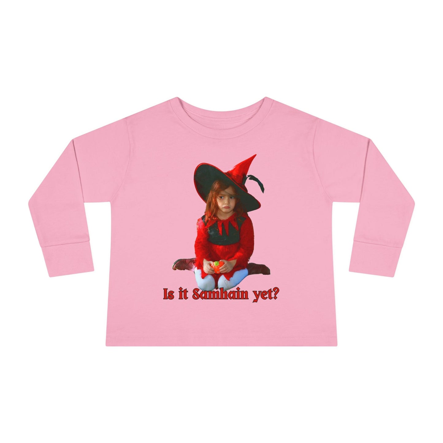 Is it Samhain yet? Toddler Long Sleeve Tee by cypherpunkgear – cypherpunkgear.com | Cypherpunk Merch