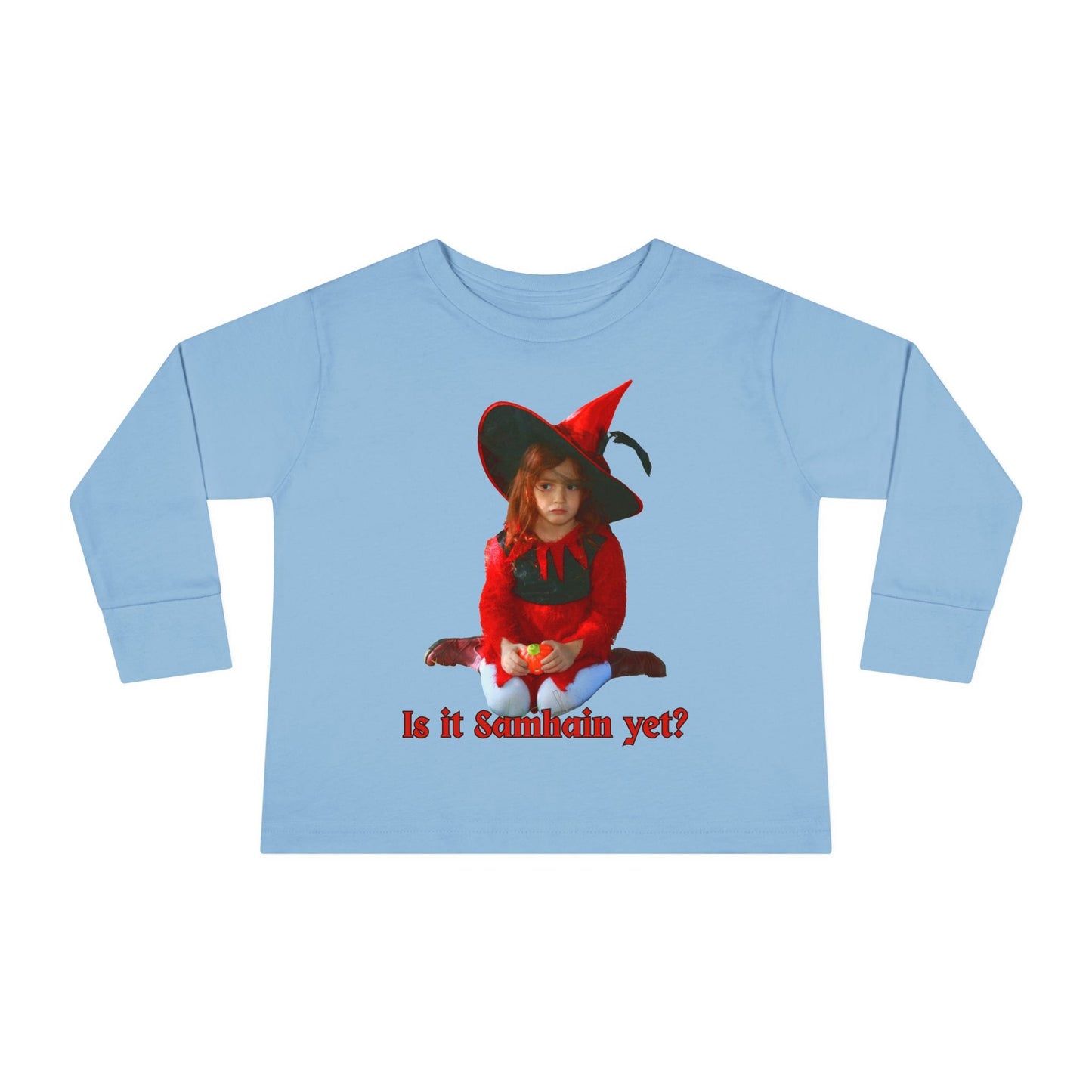 Is it Samhain yet? Toddler Long Sleeve Tee by cypherpunkgear – cypherpunkgear.com | Cypherpunk Merch