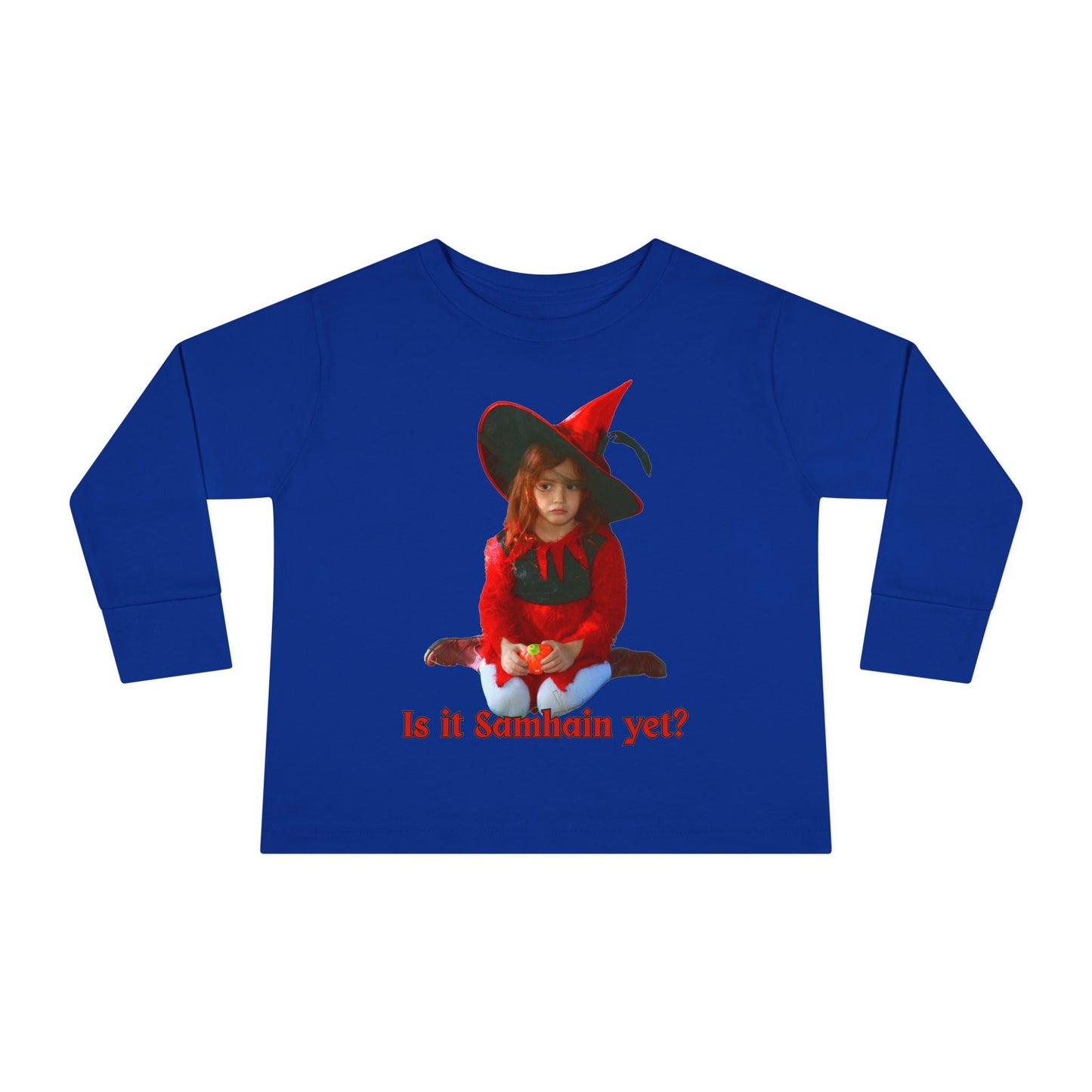 Is it Samhain yet? Toddler Long Sleeve Tee by cypherpunkgear – cypherpunkgear.com | Cypherpunk Merch