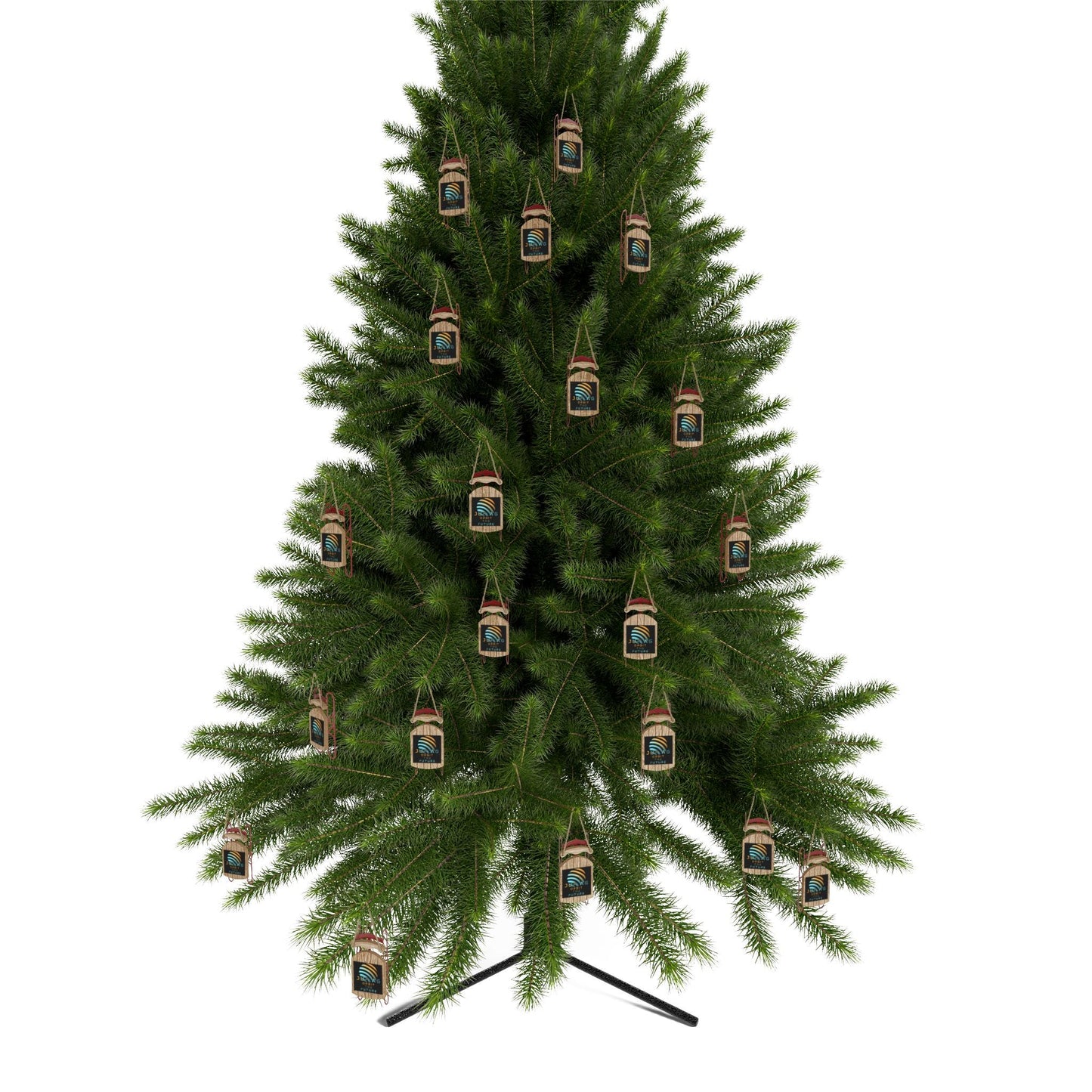 Jupiter (JUP) Orbit the Future Sled Ornament by cypherpunkgear – cypherpunkgear.com | Cypherpunk Merch