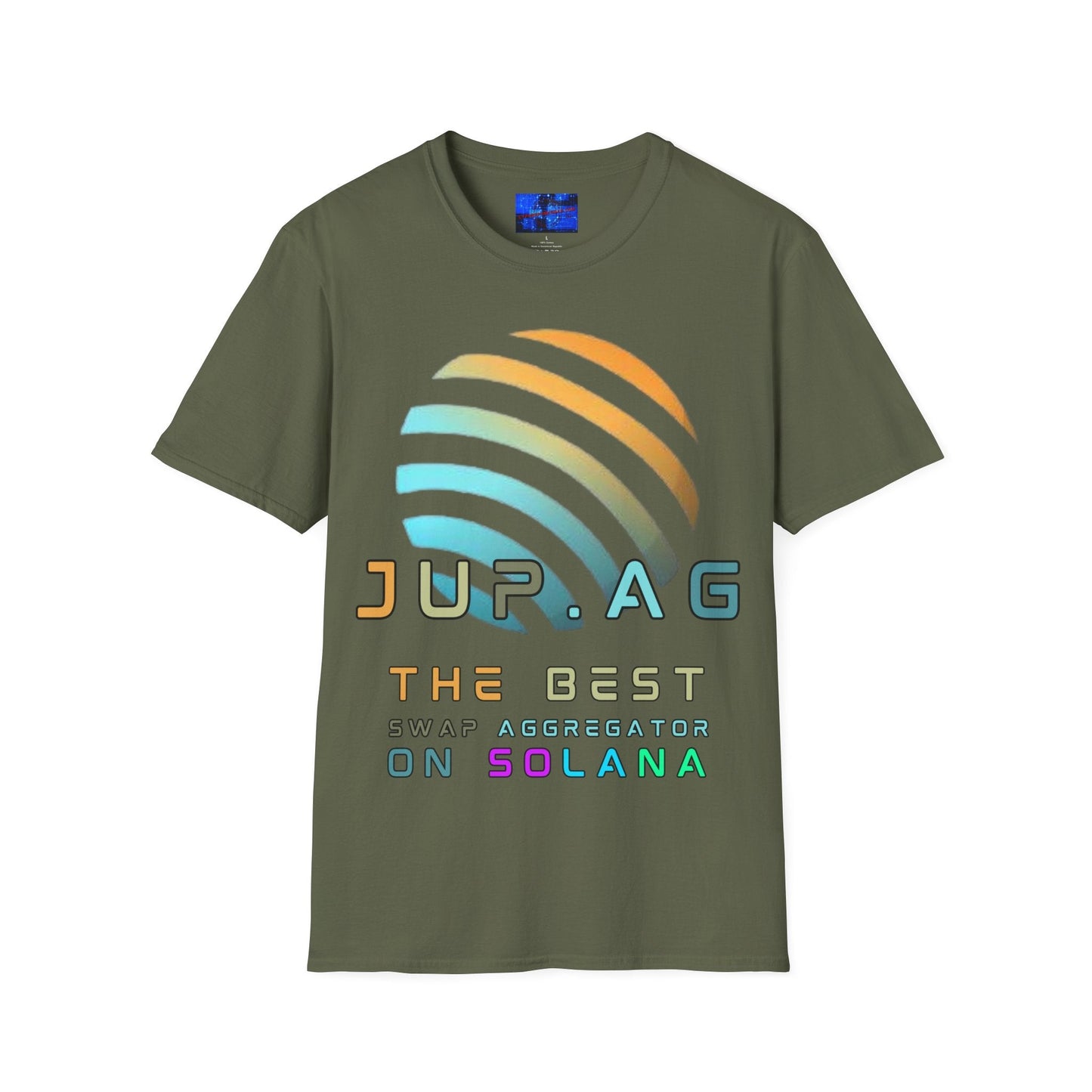 Jupiter (JUP) the best aggregator on Solana DKcolors Unisex T-Shirt by cypherpunkgear – cypherpunkgear.com | Cypherpunk Merch