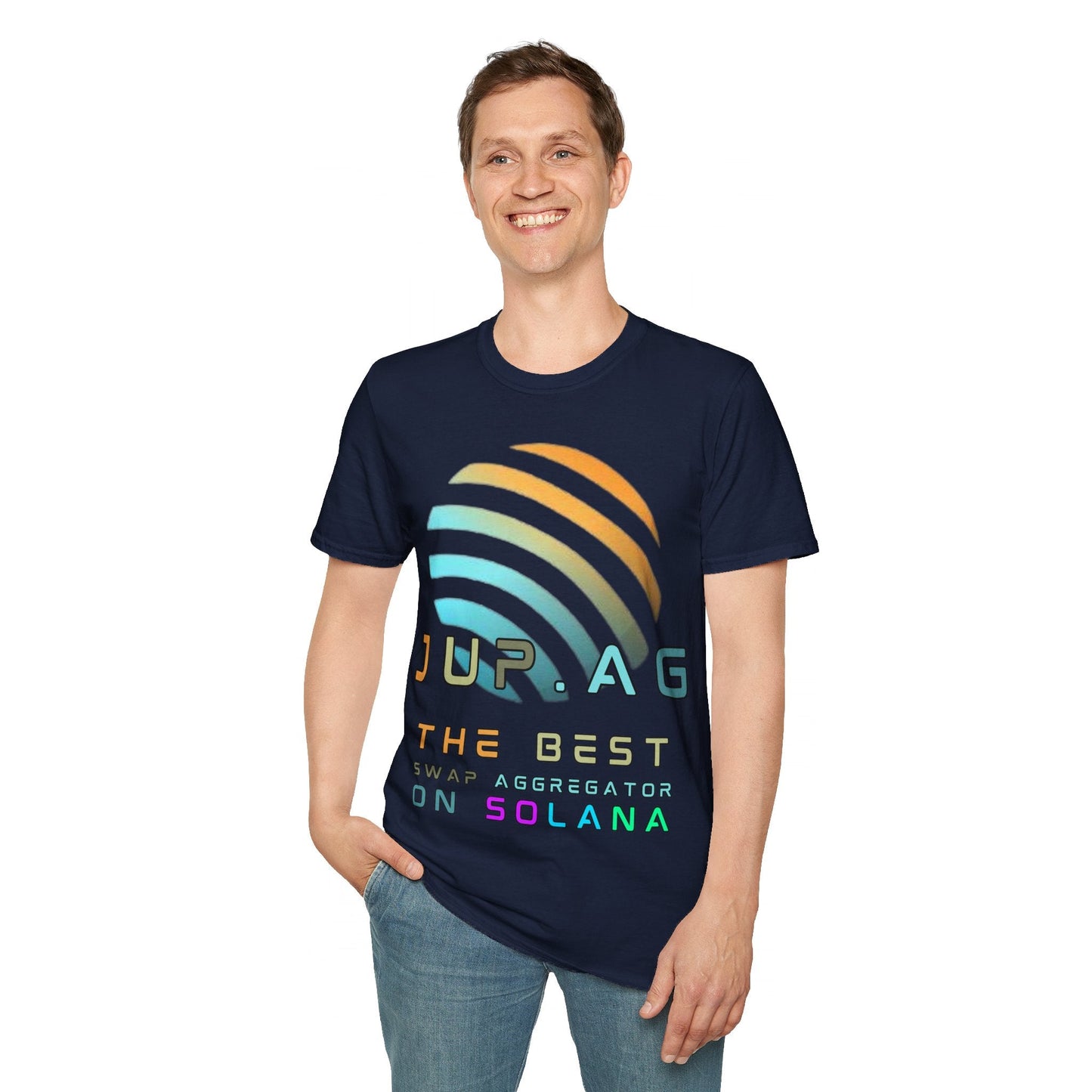Jupiter (JUP) the best aggregator on Solana DKcolors Unisex T-Shirt by cypherpunkgear – cypherpunkgear.com | Cypherpunk Merch