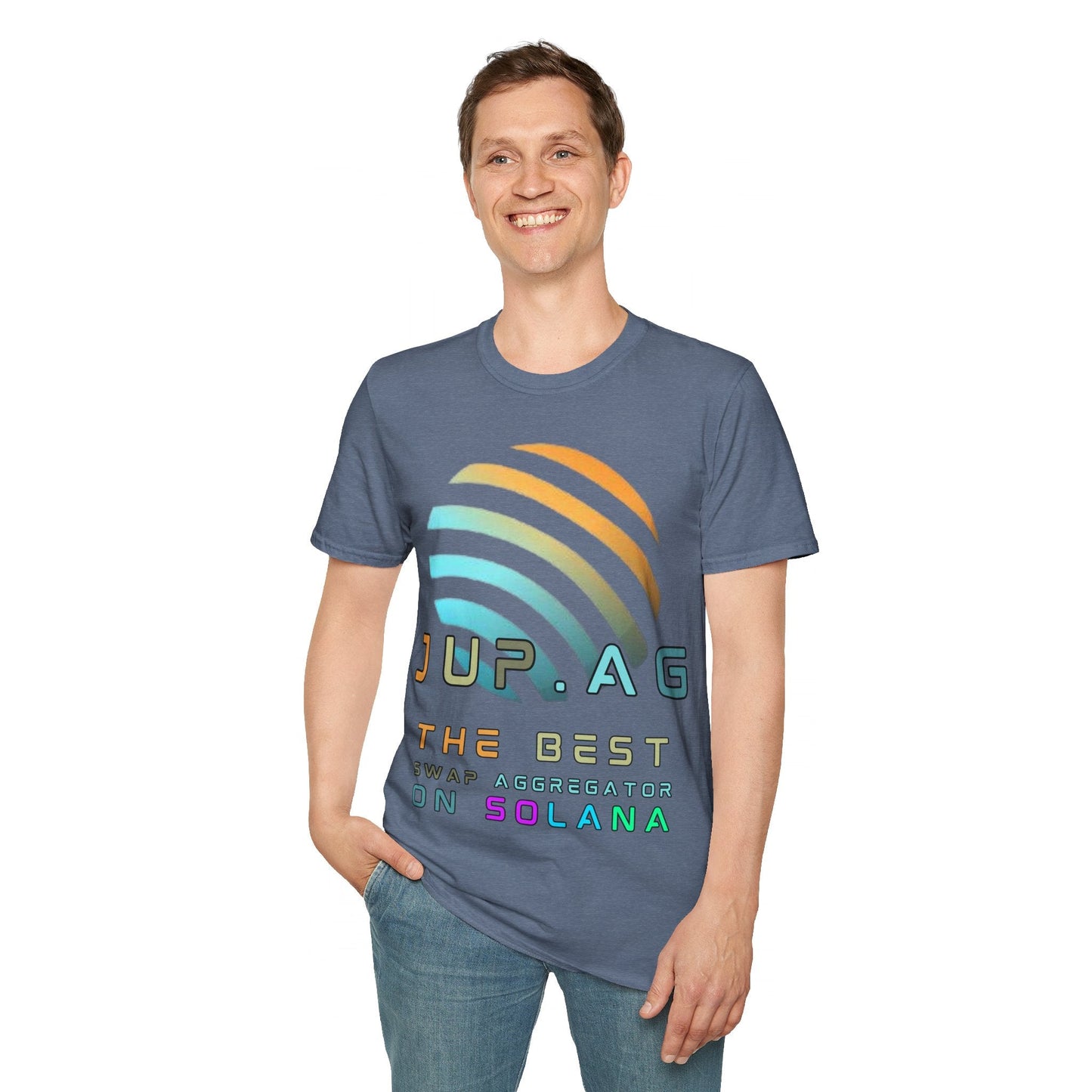 Jupiter (JUP) the best aggregator on Solana DKcolors Unisex T-Shirt by cypherpunkgear – cypherpunkgear.com | Cypherpunk Merch