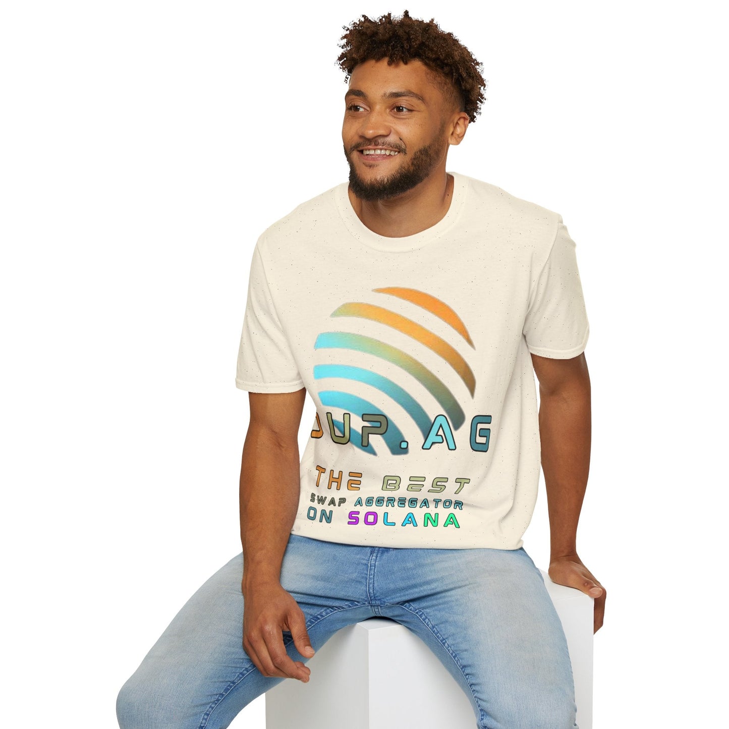 Jupiter (JUP) the best aggregator on Solana LTcolors Unisex T-Shirt by cypherpunkgear – cypherpunkgear.com | Cypherpunk Merch