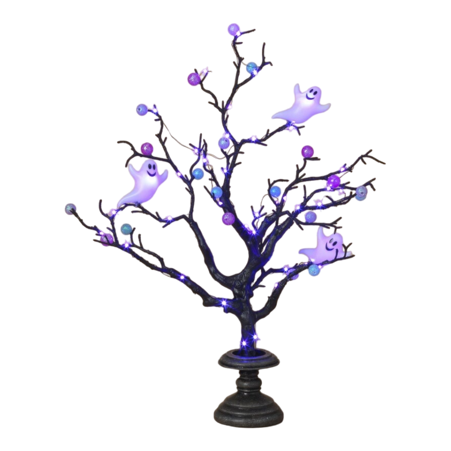 Lighted Halloween Tree - 18 Inch