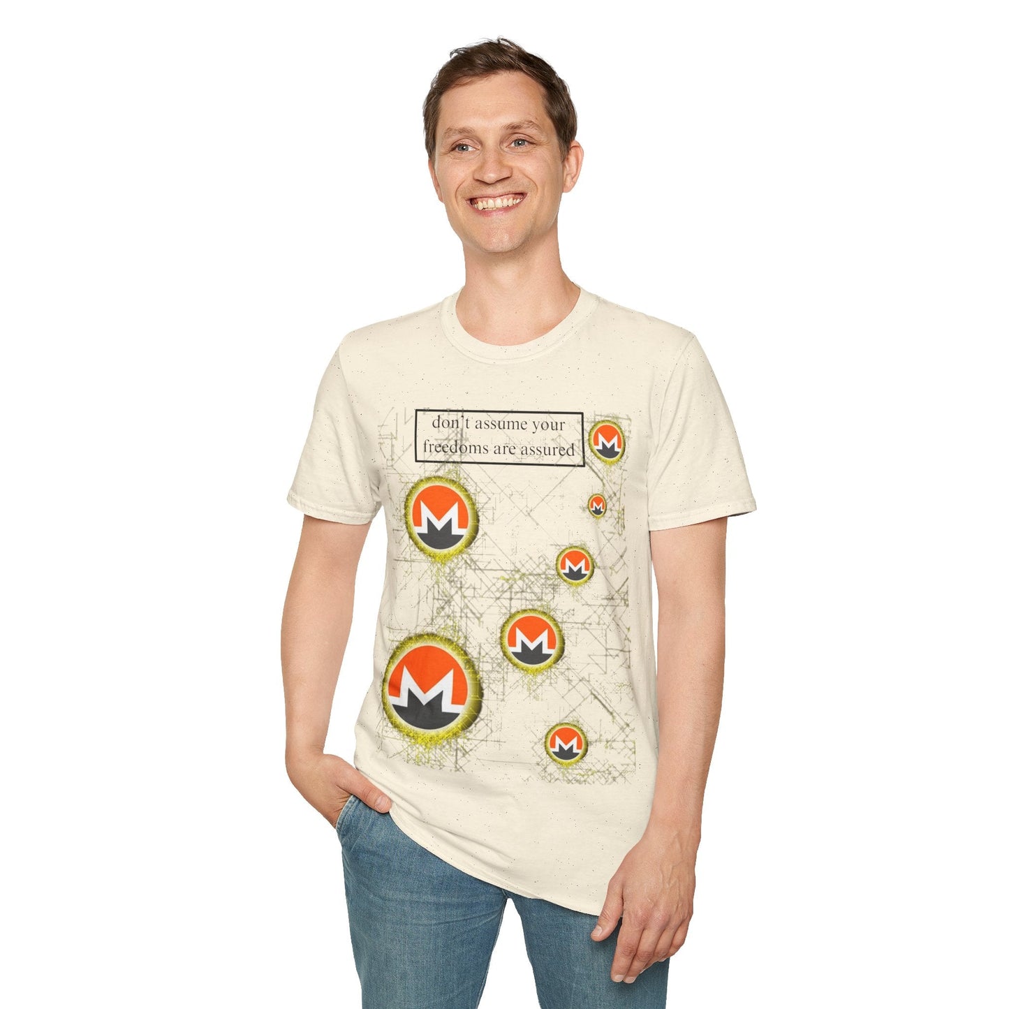 Monero DAYFAA LTcolors Unisex T-Shirt by cypherpunkgear – cypherpunkgear.com | Cypherpunk Merch