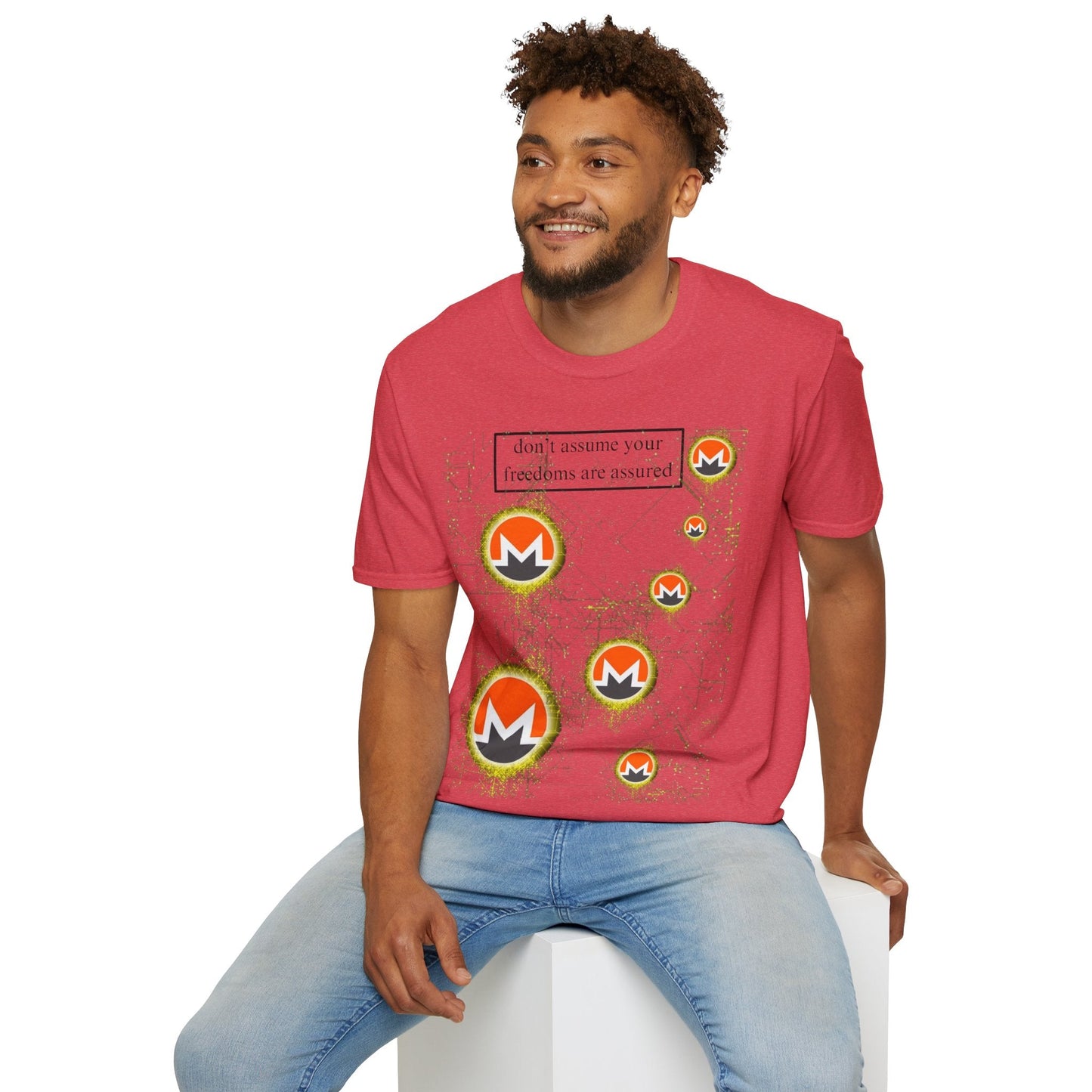 Monero DAYFAA LTcolors Unisex T-Shirt by cypherpunkgear – cypherpunkgear.com | Cypherpunk Merch