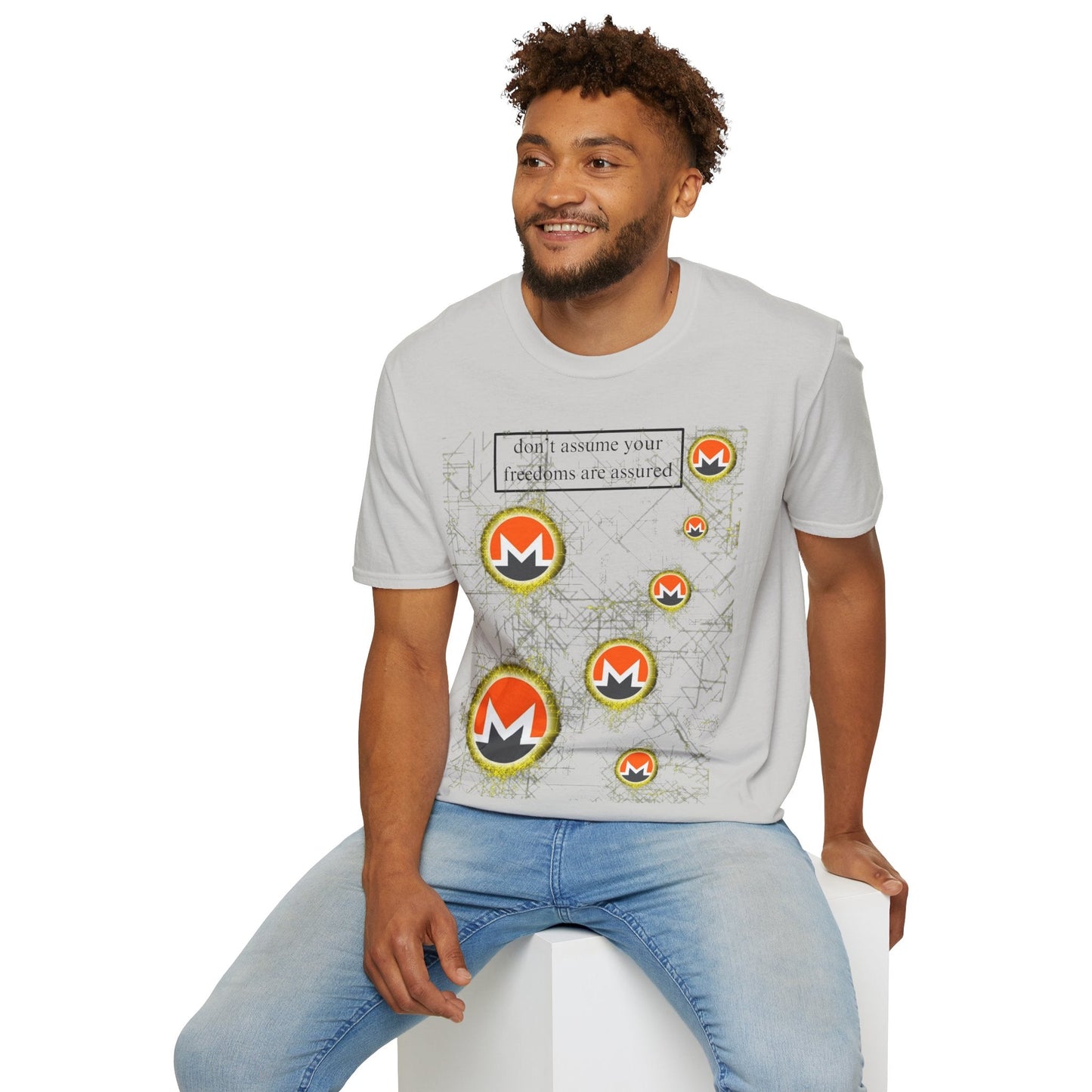 Monero DAYFAA LTcolors Unisex T-Shirt by cypherpunkgear – cypherpunkgear.com | Cypherpunk Merch