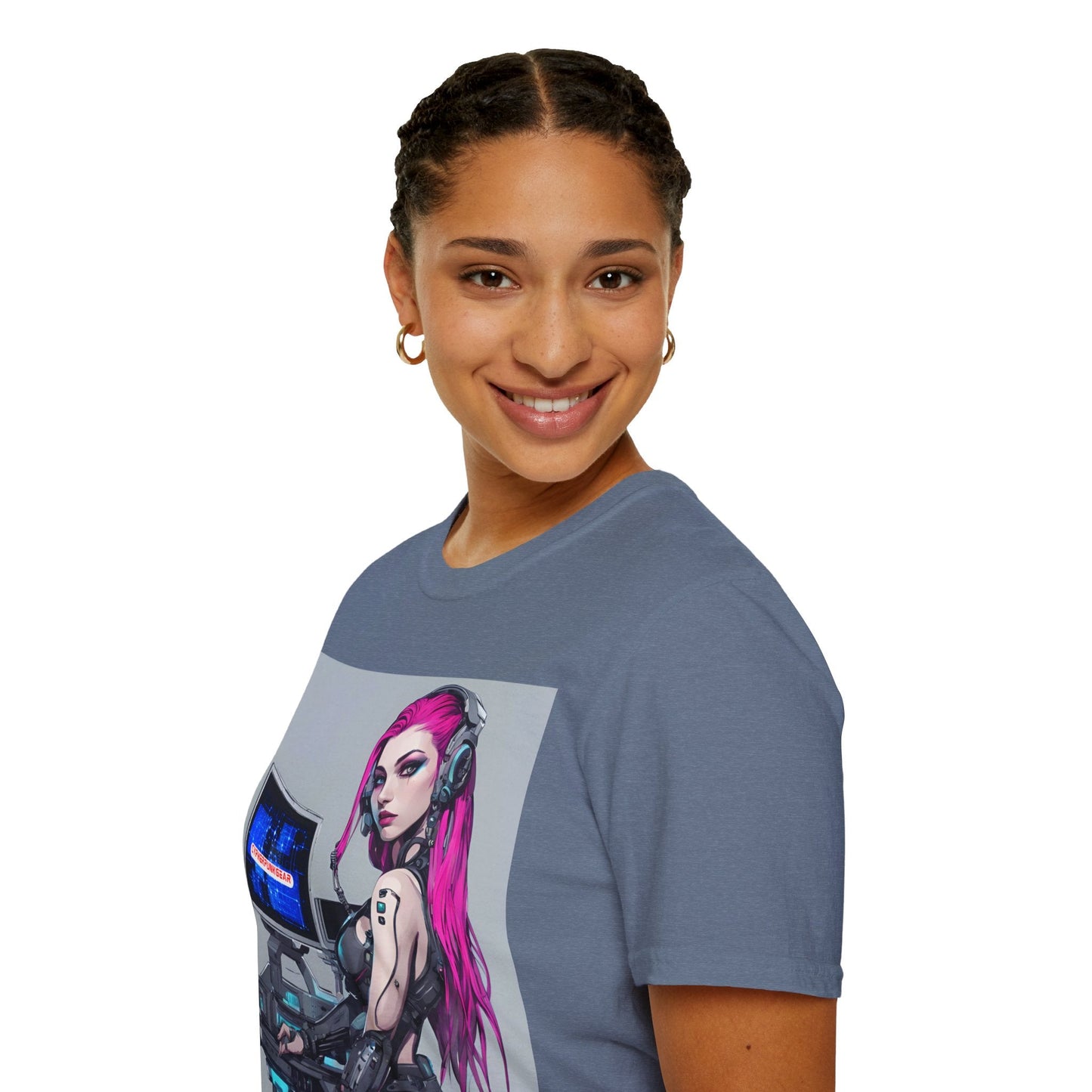Netrunner Cyberpunk Unisex T-Shirt by cypherpunkgear – cypherpunkgear.com | Cypherpunk Merch