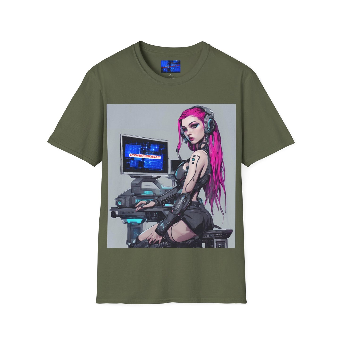 Netrunner Cyberpunk Unisex T-Shirt by cypherpunkgear – cypherpunkgear.com | Cypherpunk Merch