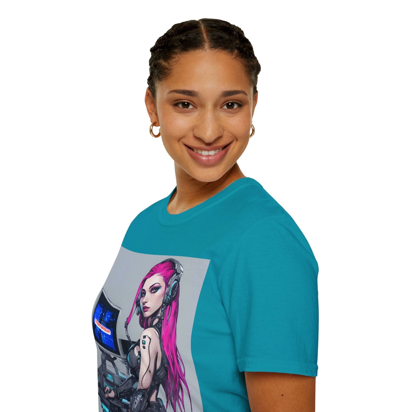 Netrunner Cyberpunk Unisex T-Shirt by cypherpunkgear – cypherpunkgear.com | Cypherpunk Merch
