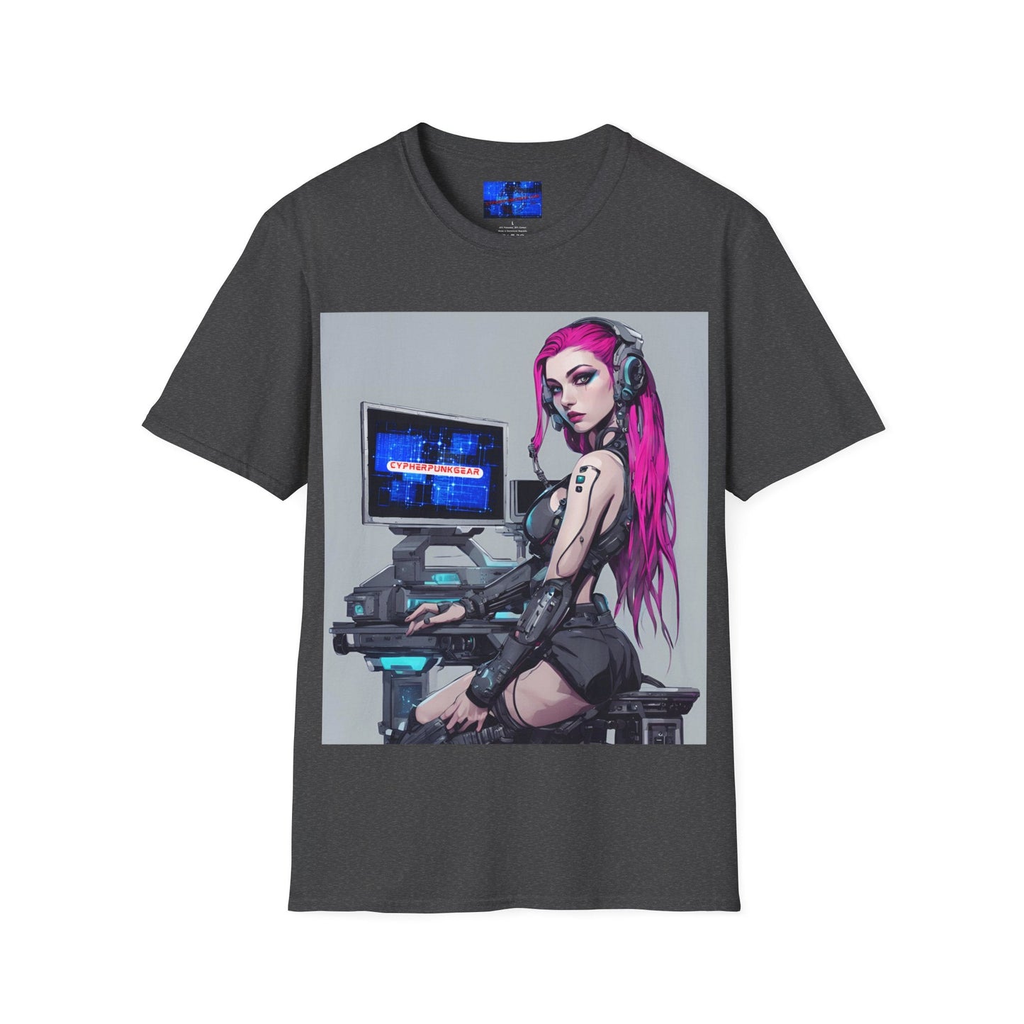 Netrunner Cyberpunk Unisex T-Shirt by cypherpunkgear – cypherpunkgear.com | Cypherpunk Merch